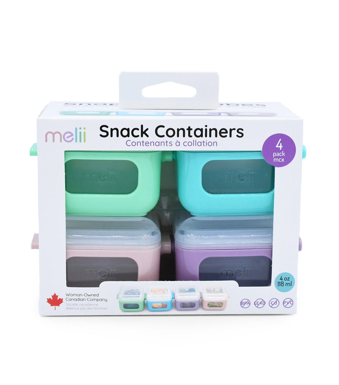 Melii Snap & Go Cubes 4-Piece Set
