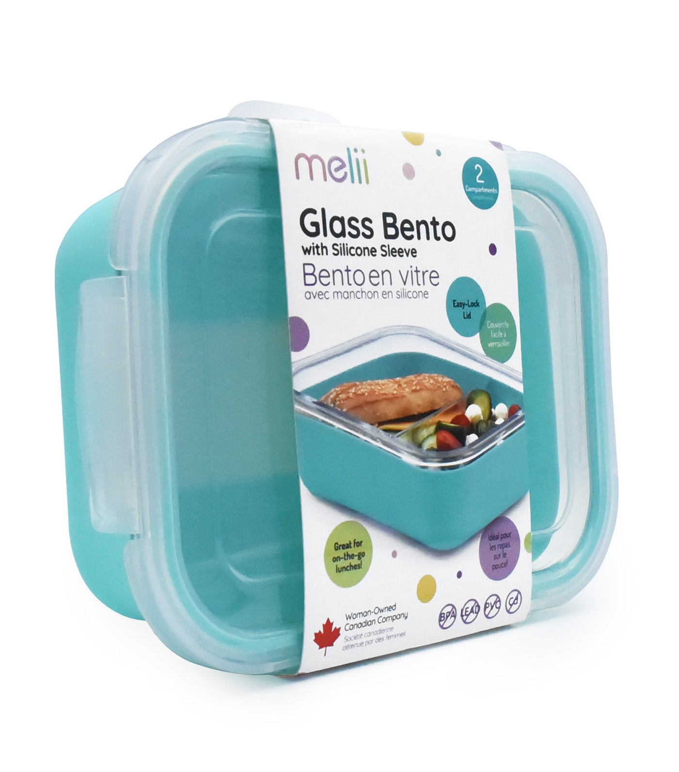 Glass Bento with Silicone Sleeve