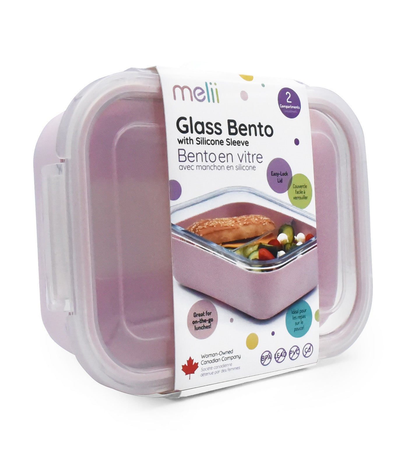 Glass Bento with Silicone Sleeve