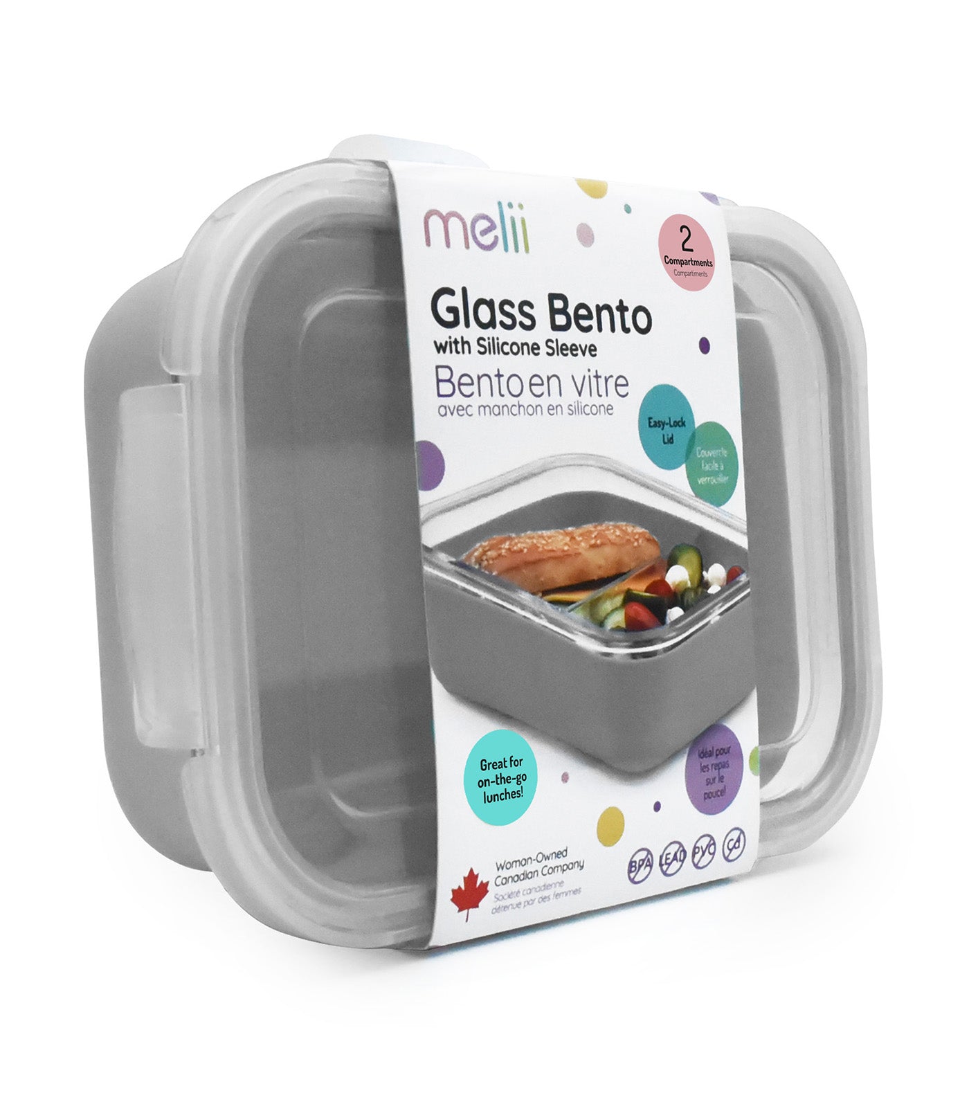 Glass Bento with Silicone Sleeve
