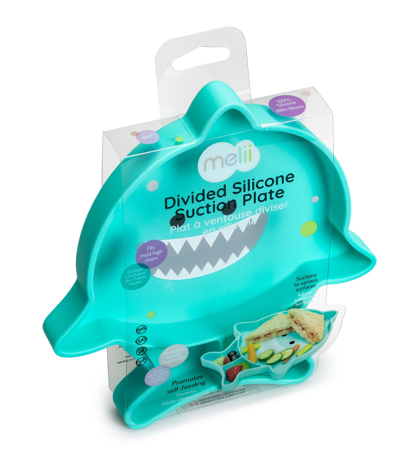 Silicone Divided Plate