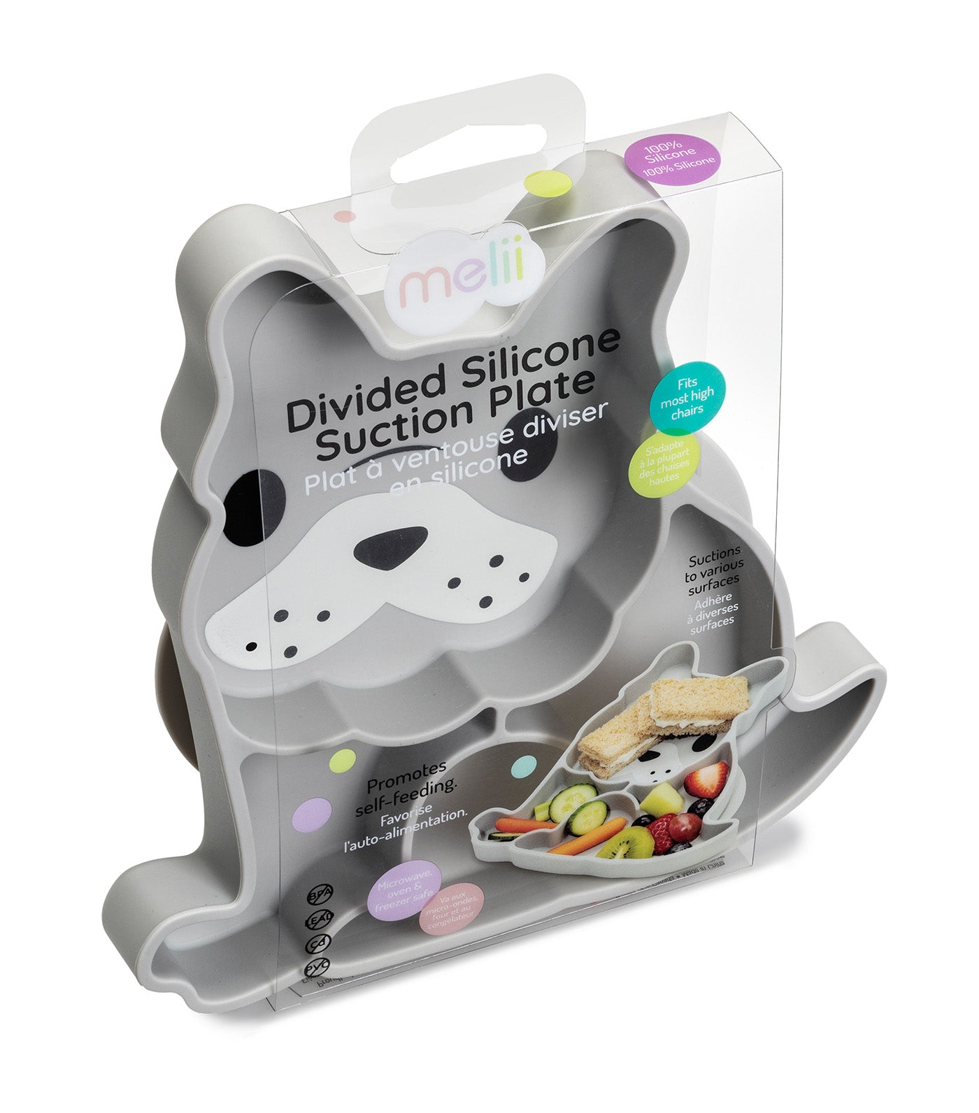 Silicone Divided Plate