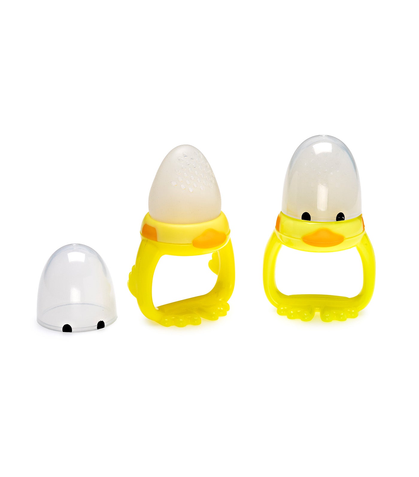 Silicone Duck Fresh Food Feeder and Teether