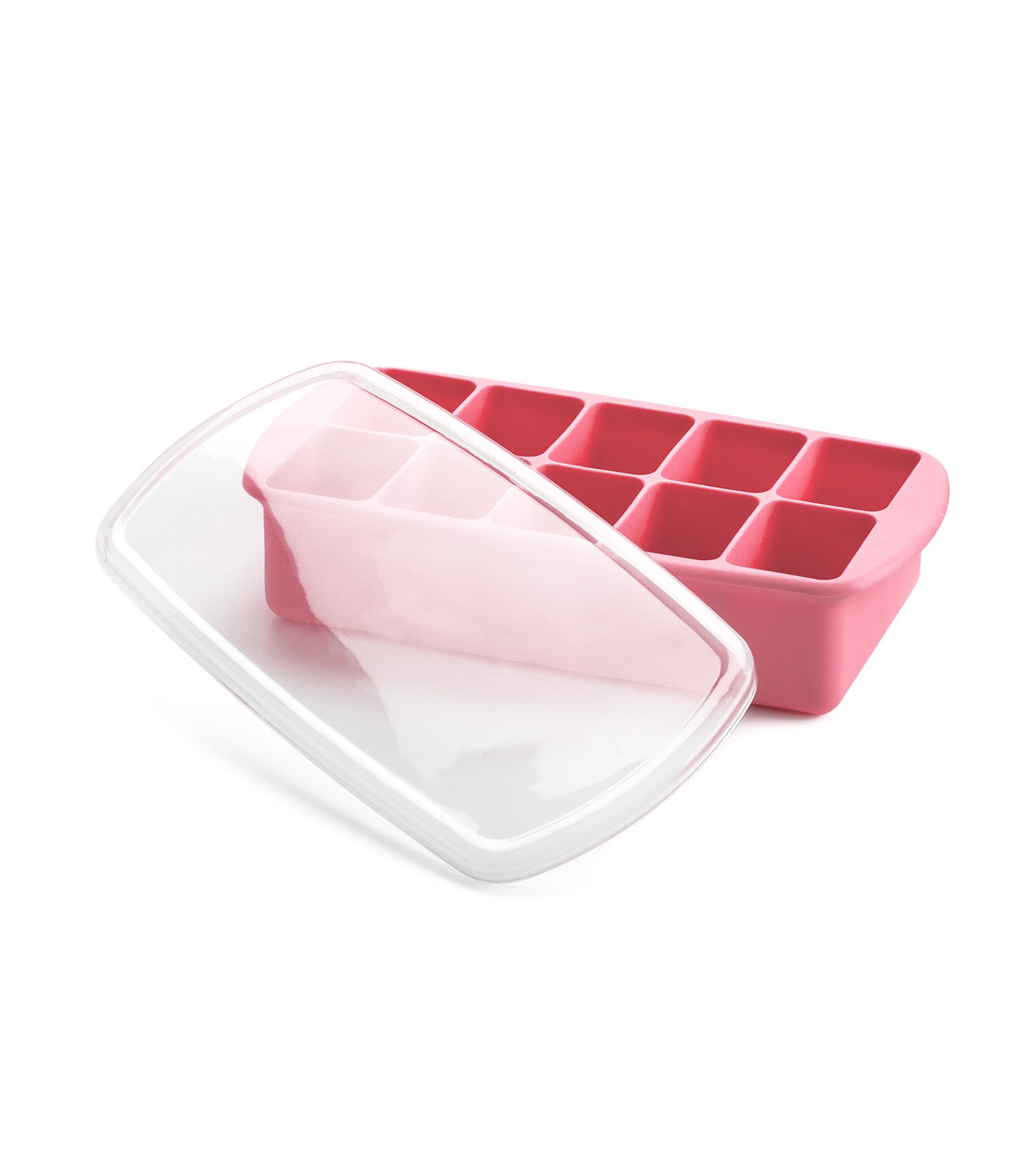 Silicone Baby Food Freezer Tray with Lid