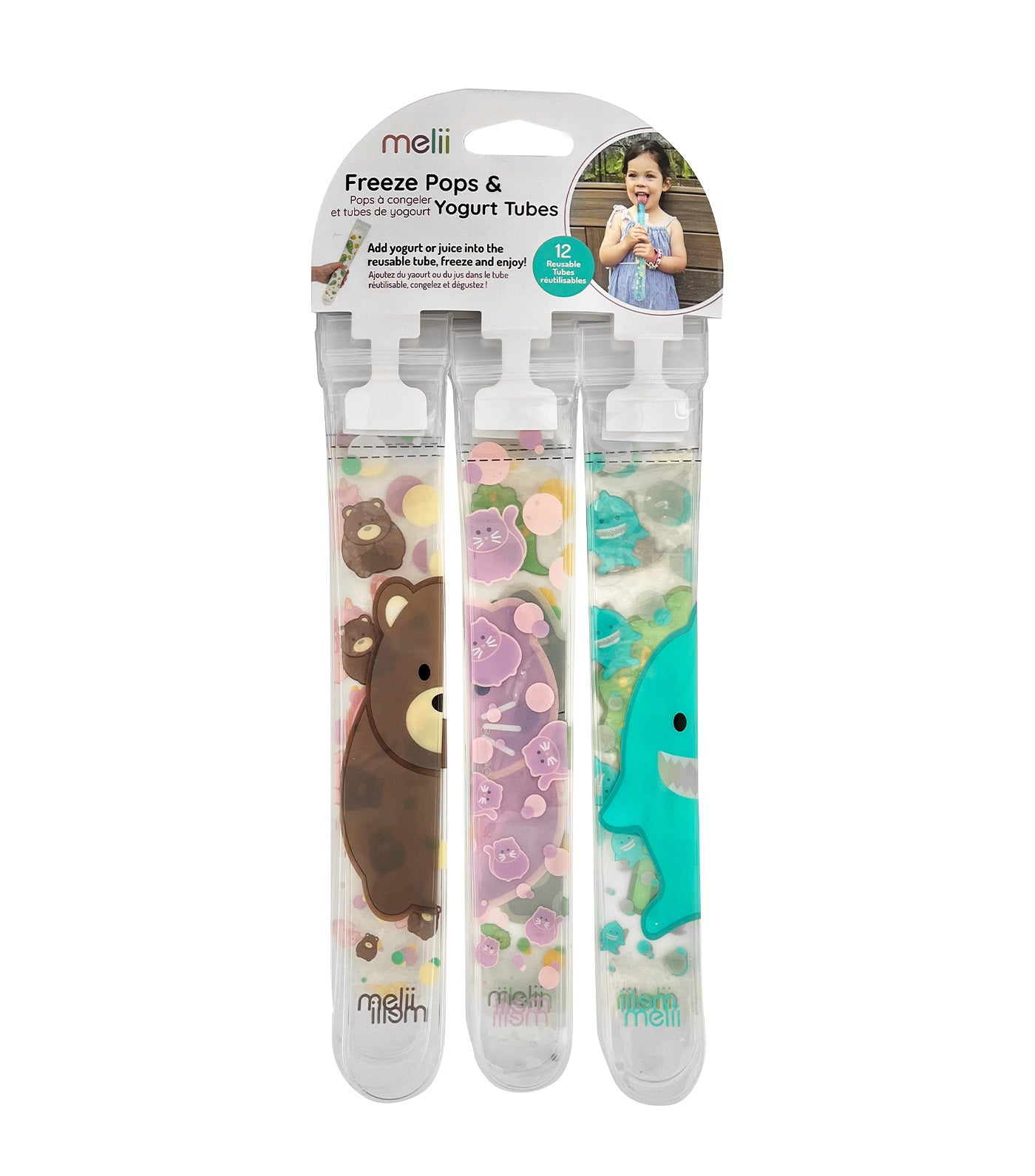 Reusable Freezie Pop and Yogurt Tubes