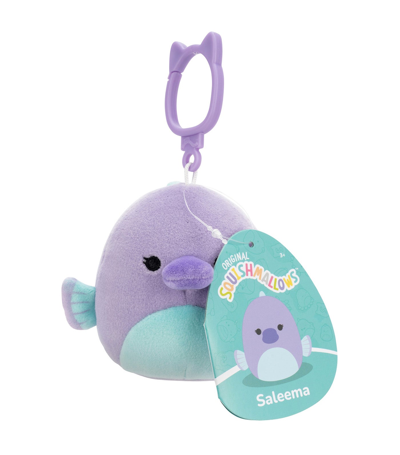 Squishmallows Saleema 3.5in Clip-On Plush