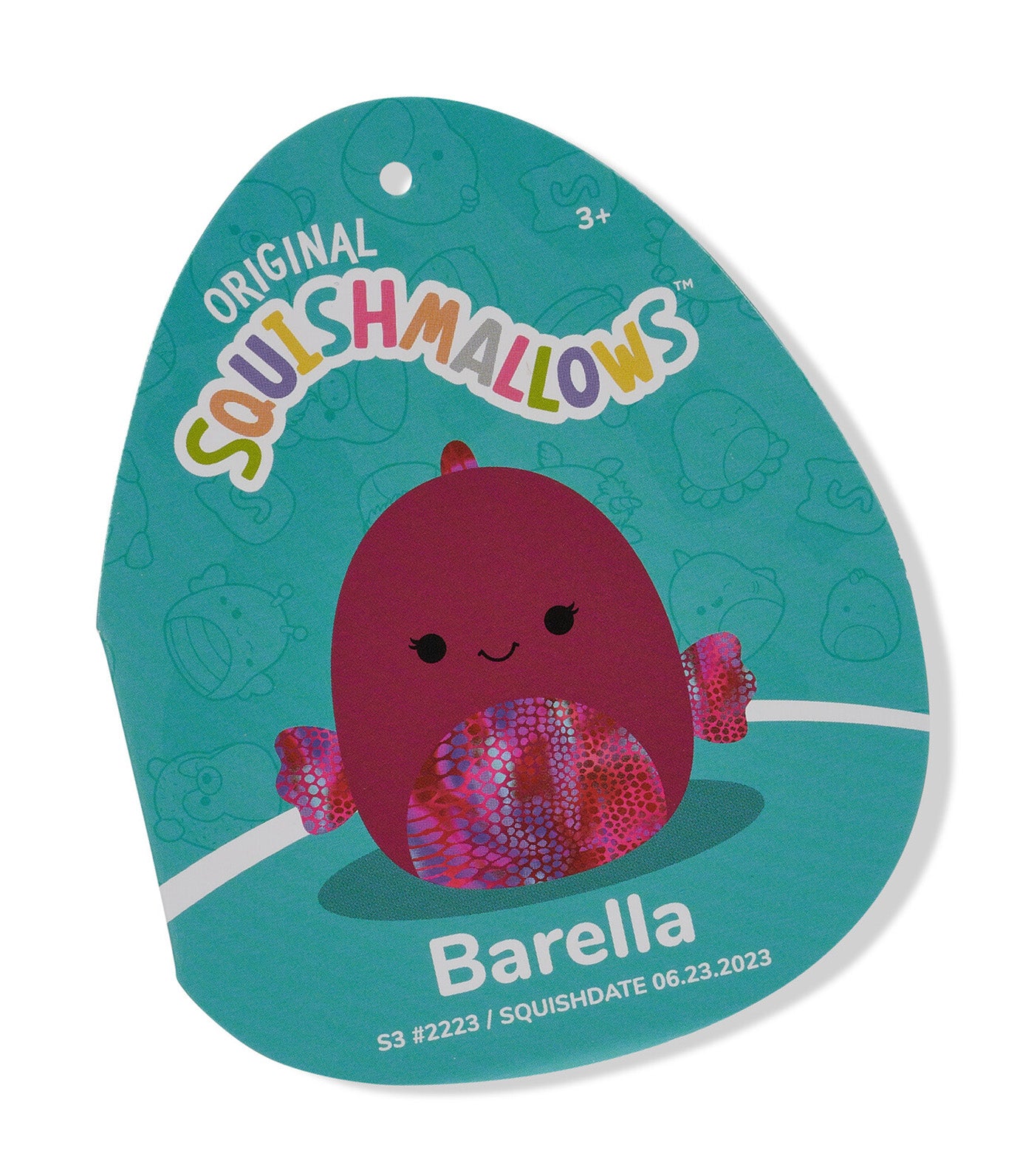 Barella 3.5in Clip-On Plush