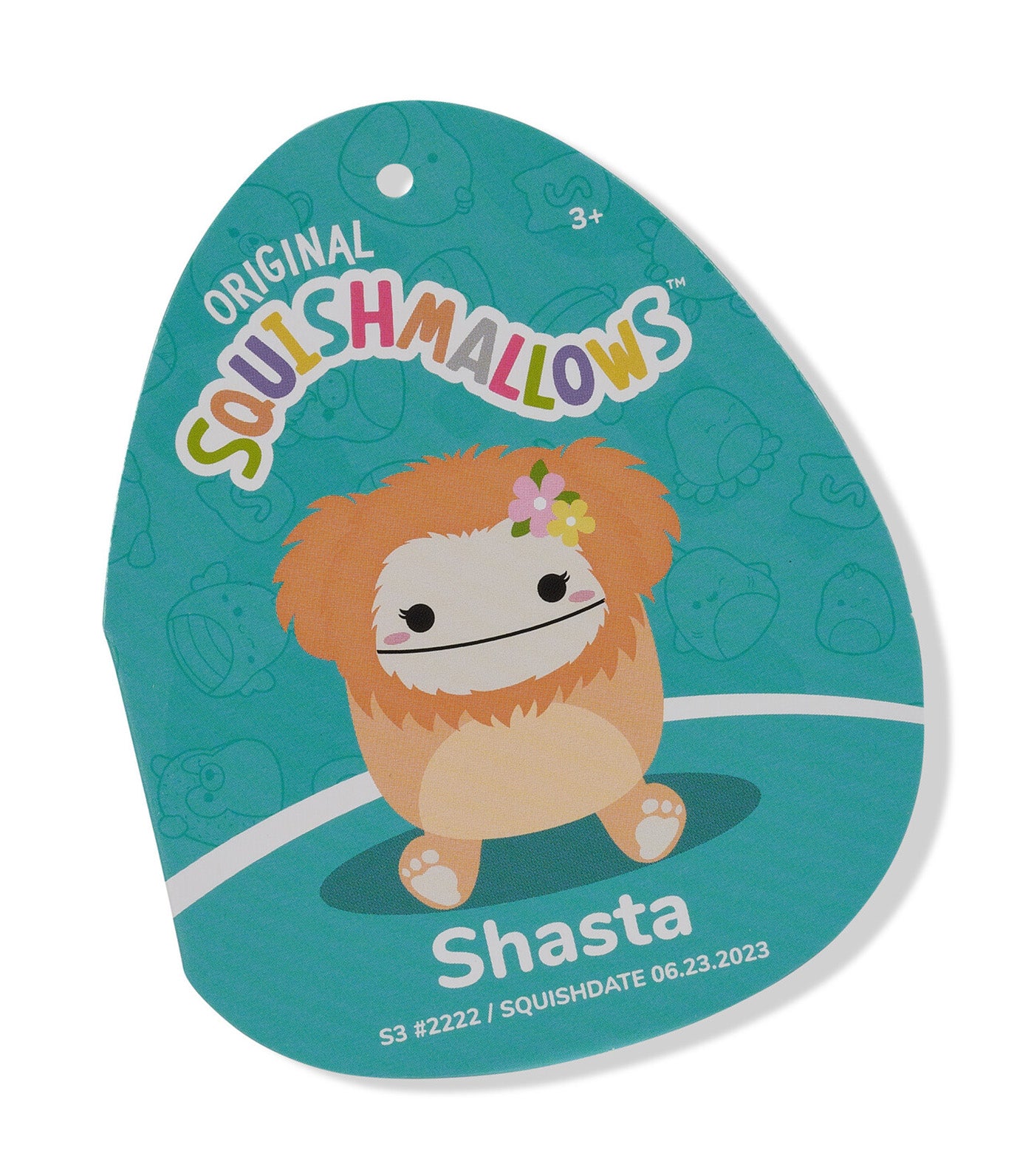 Shasta 3.5in Clip-On Plush