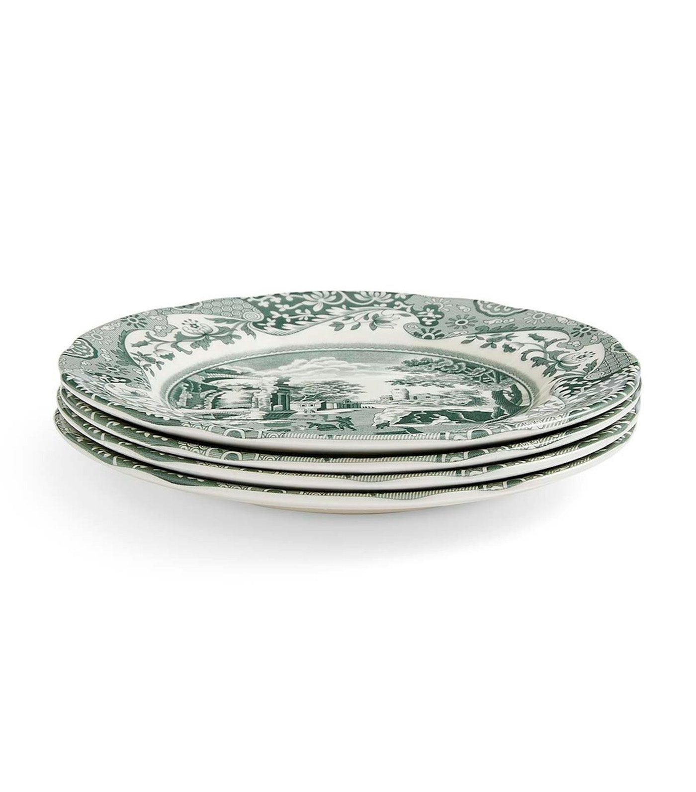 Spode Heritage Green Italian Collection Salad Plate Set of 4