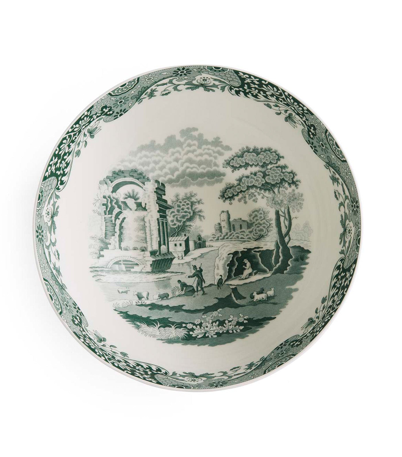 Spode Heritage Green Italian Collection Round Bowl