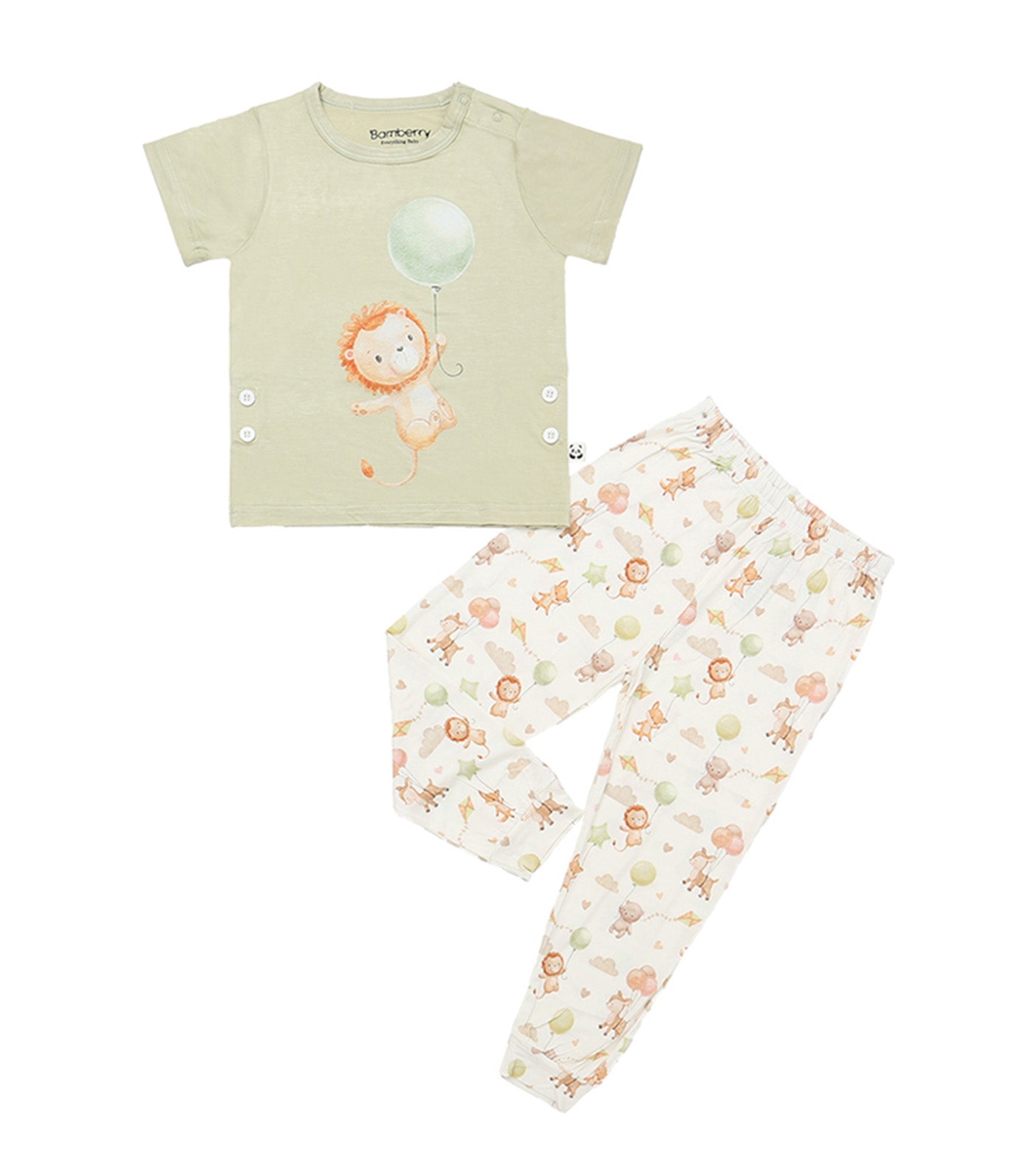 Short Sleeves Pajama Set