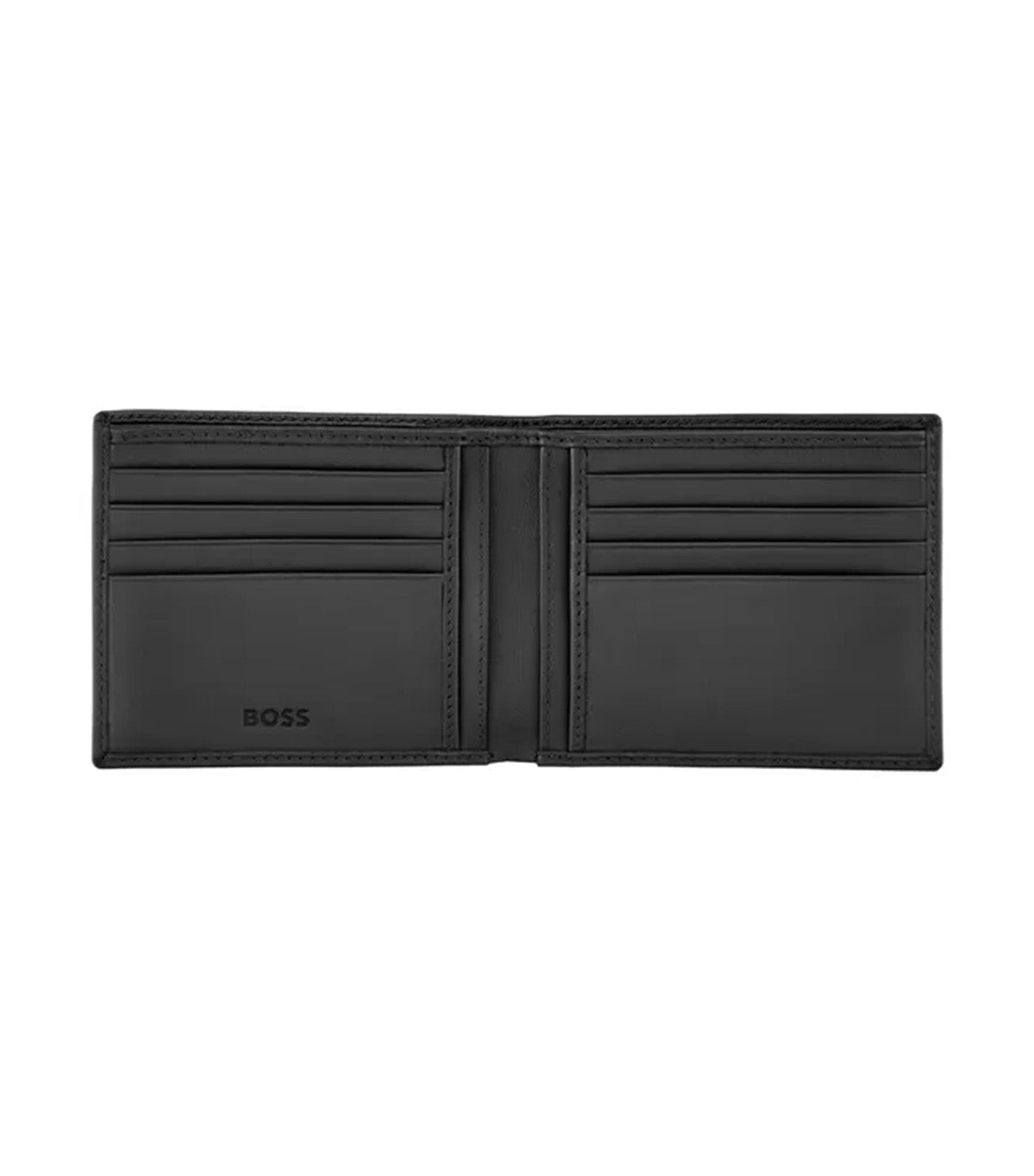 Wallet Double B Saffiano Black