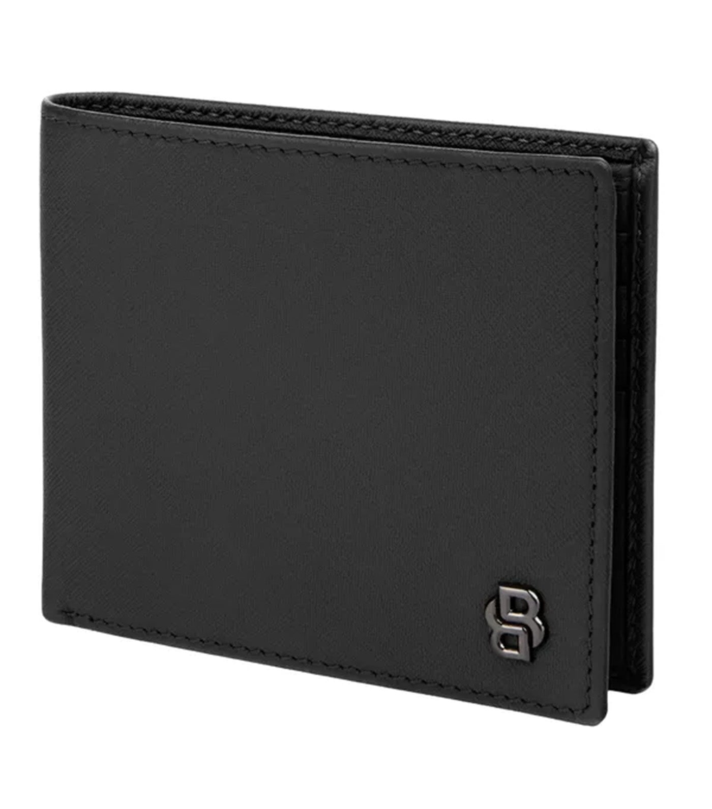 Wallet Double B Saffiano Black