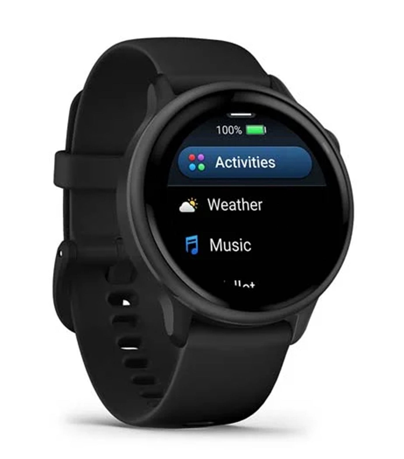 vivoactive 6 GPS Smartwatch with Black Band Black Slate