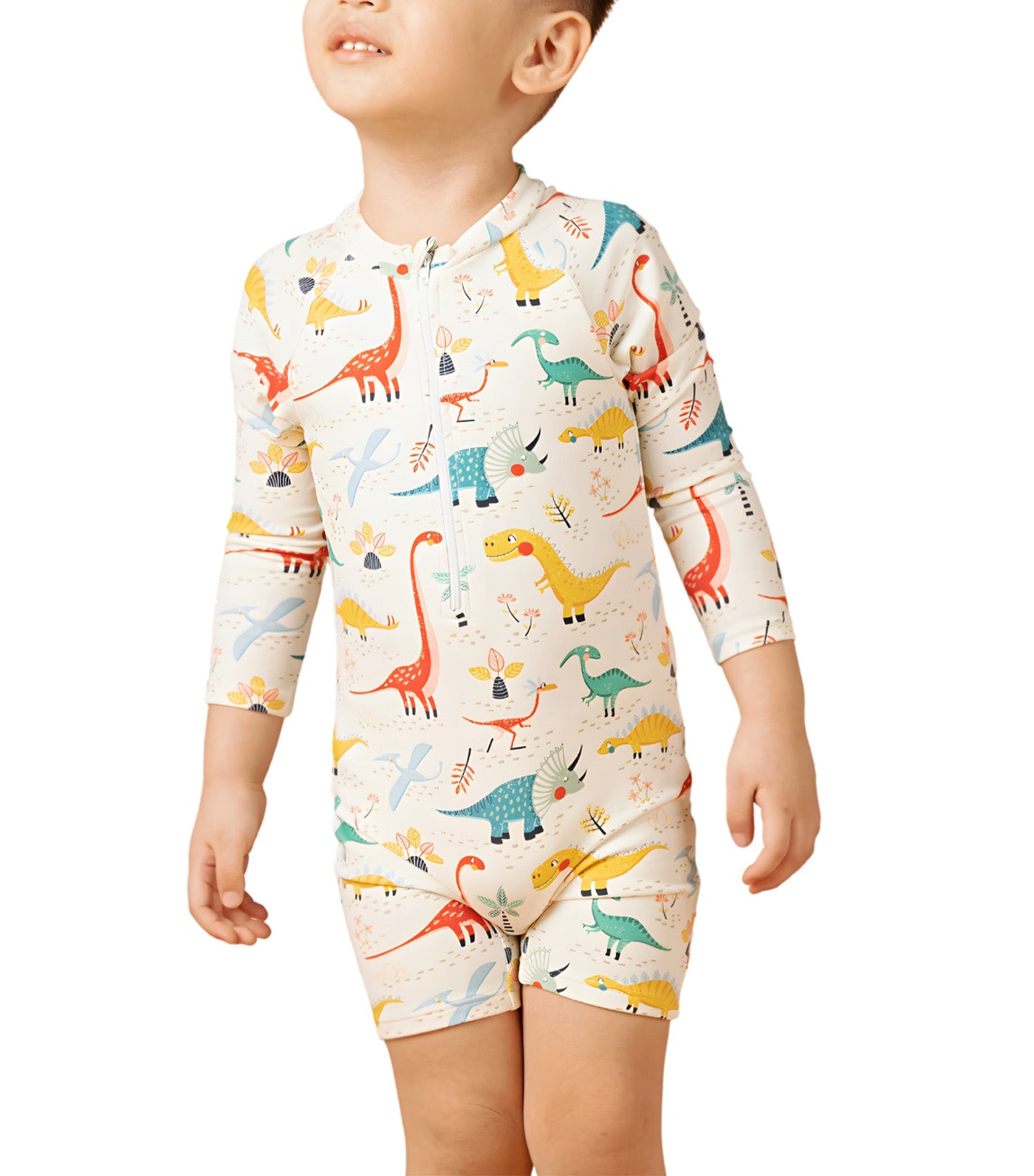 Little Bob Long Sleeves Wetsuit Dinosaur