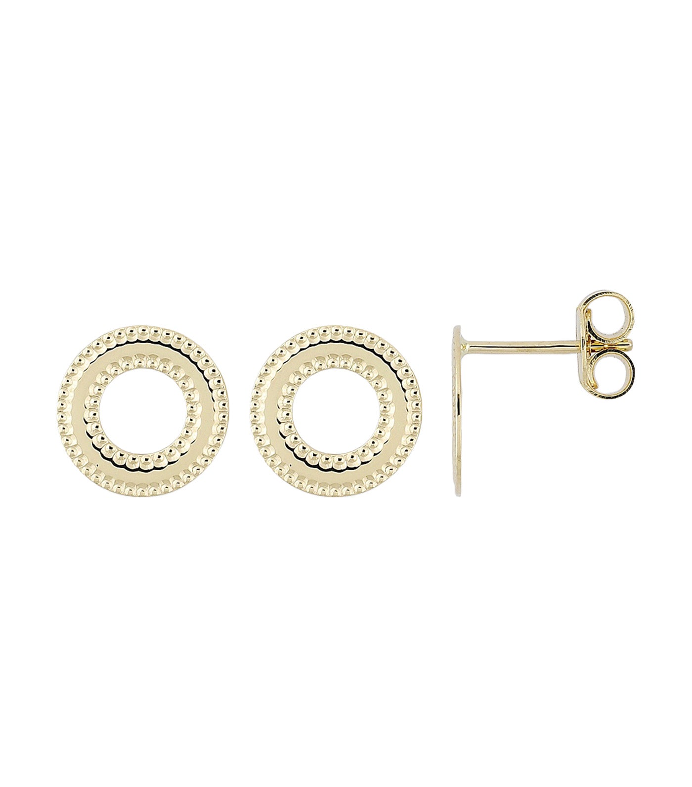 18K Yellow Gold Earrings