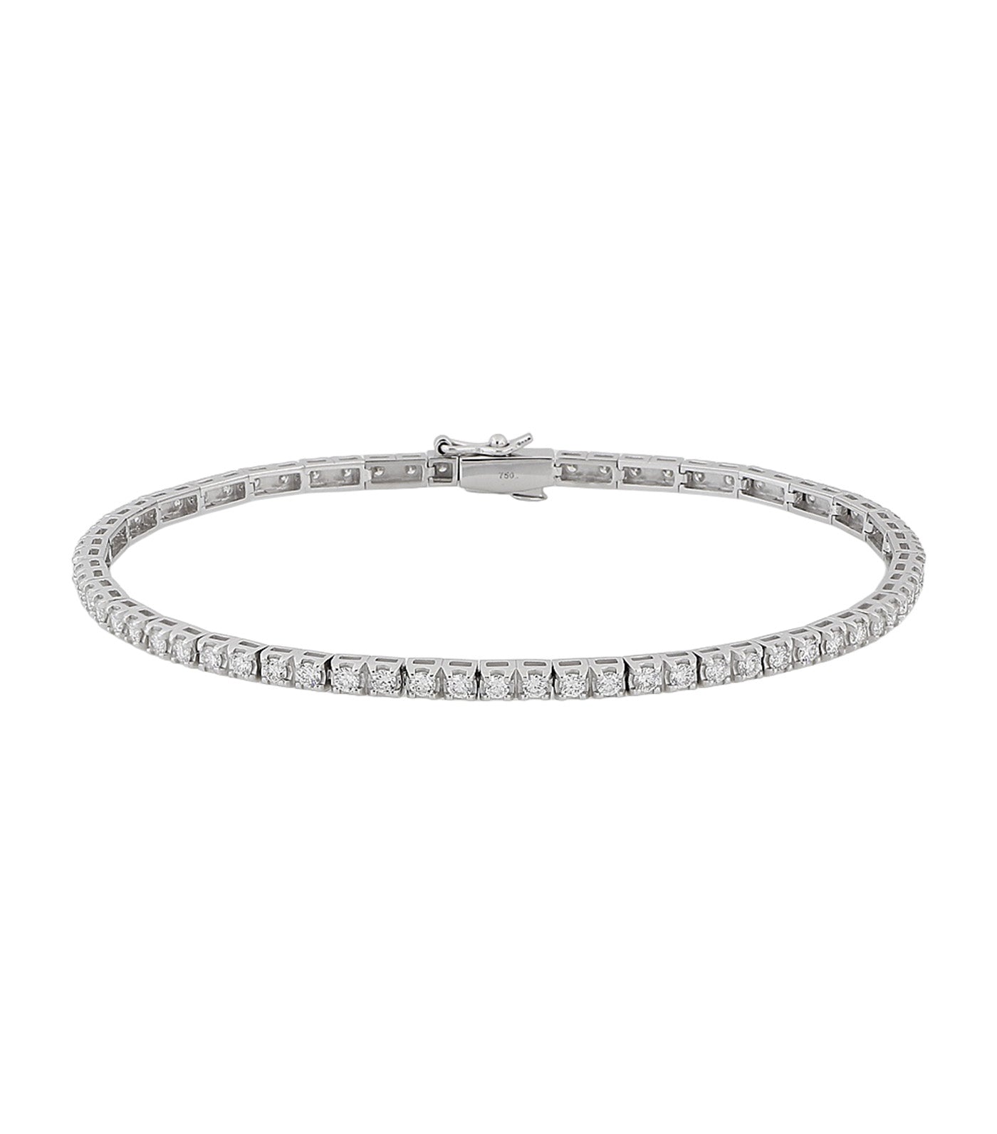 18K White Gold Bracelet