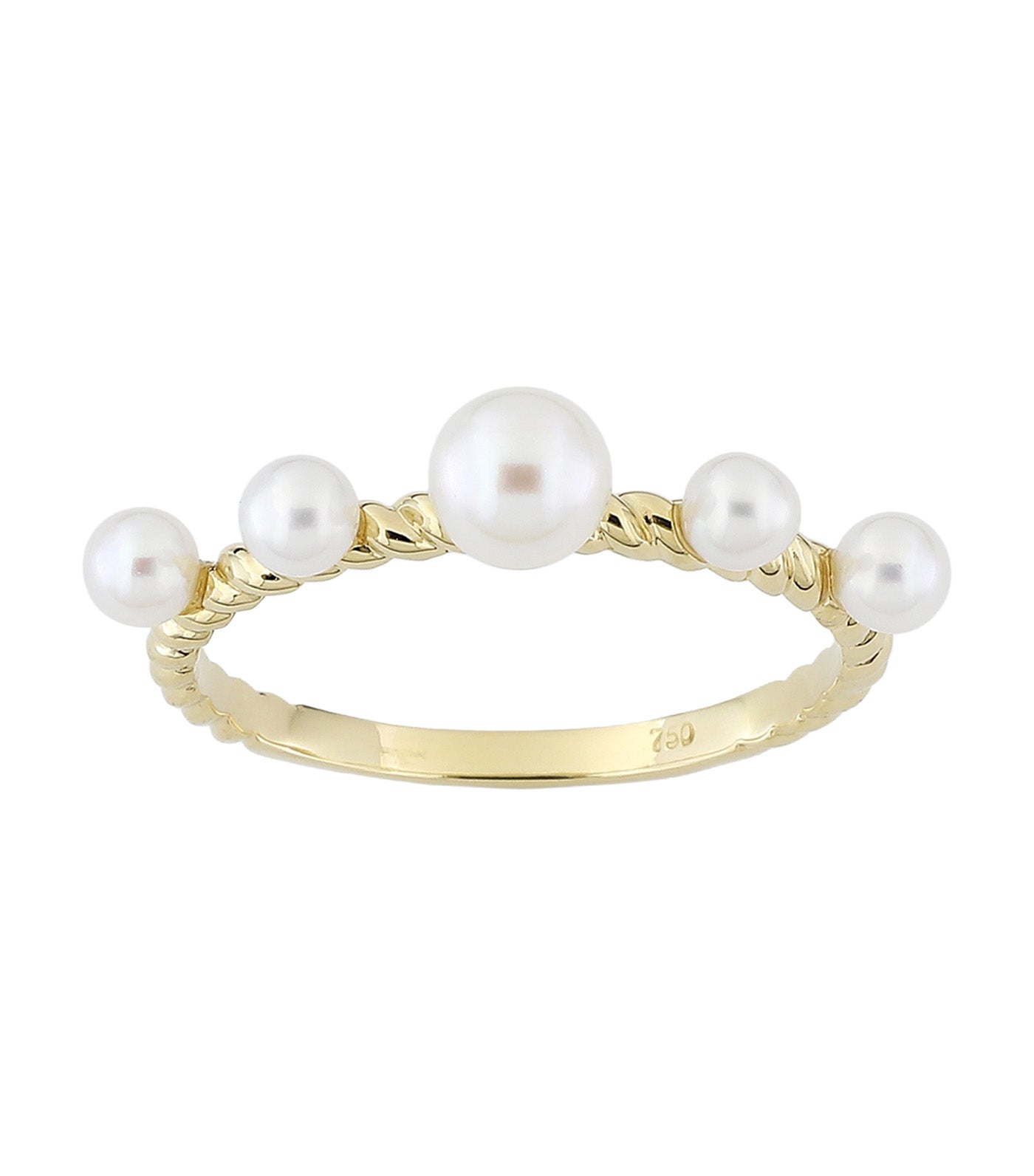 18K Yellow Gold Ring