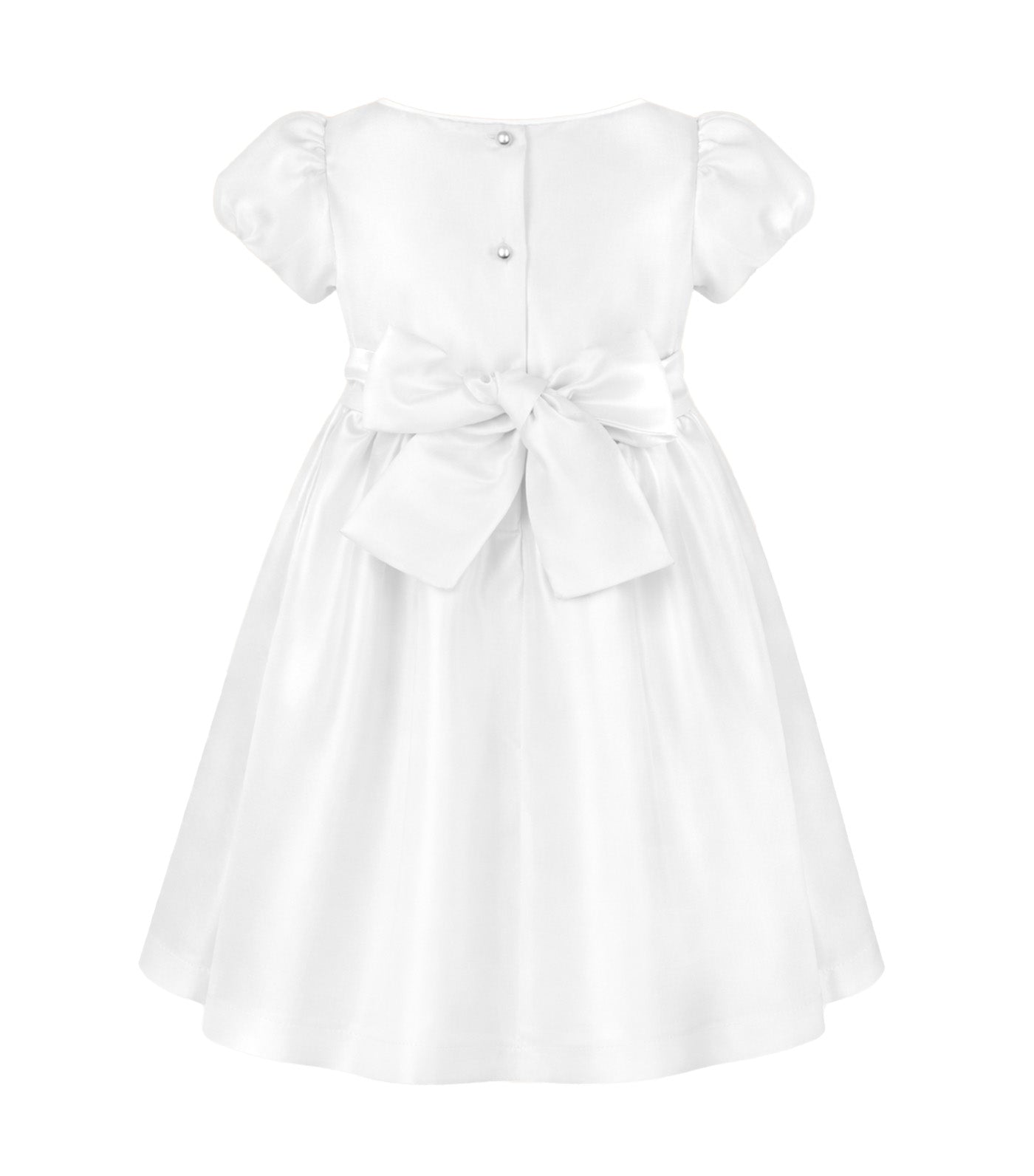 Periwinkle Astra Girls Party Dress White