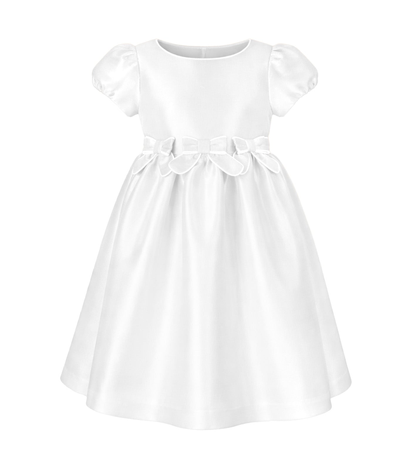 Periwinkle Astra Girls Party Dress White
