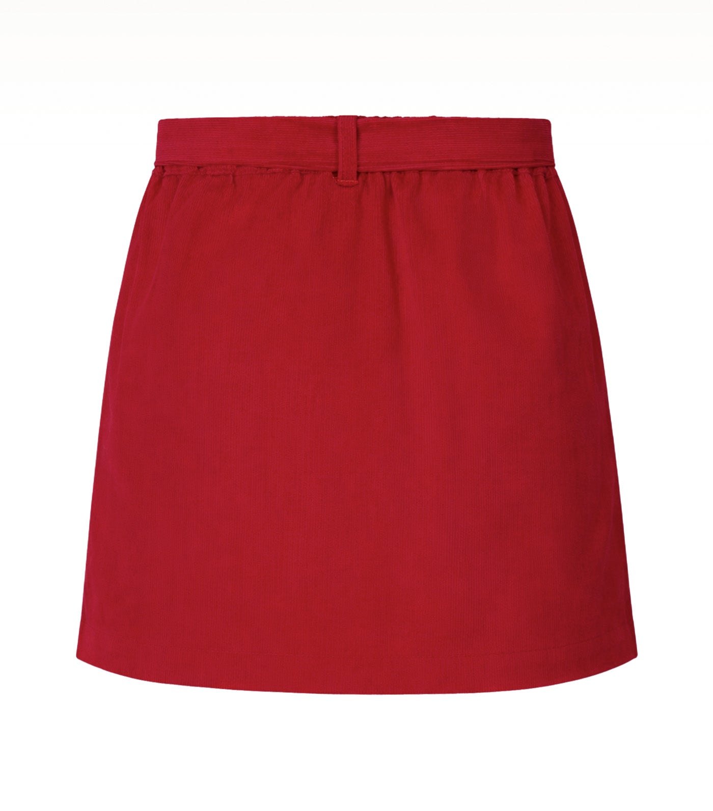 Periwinkle Evelyne Girls Corduroy Skirt Red