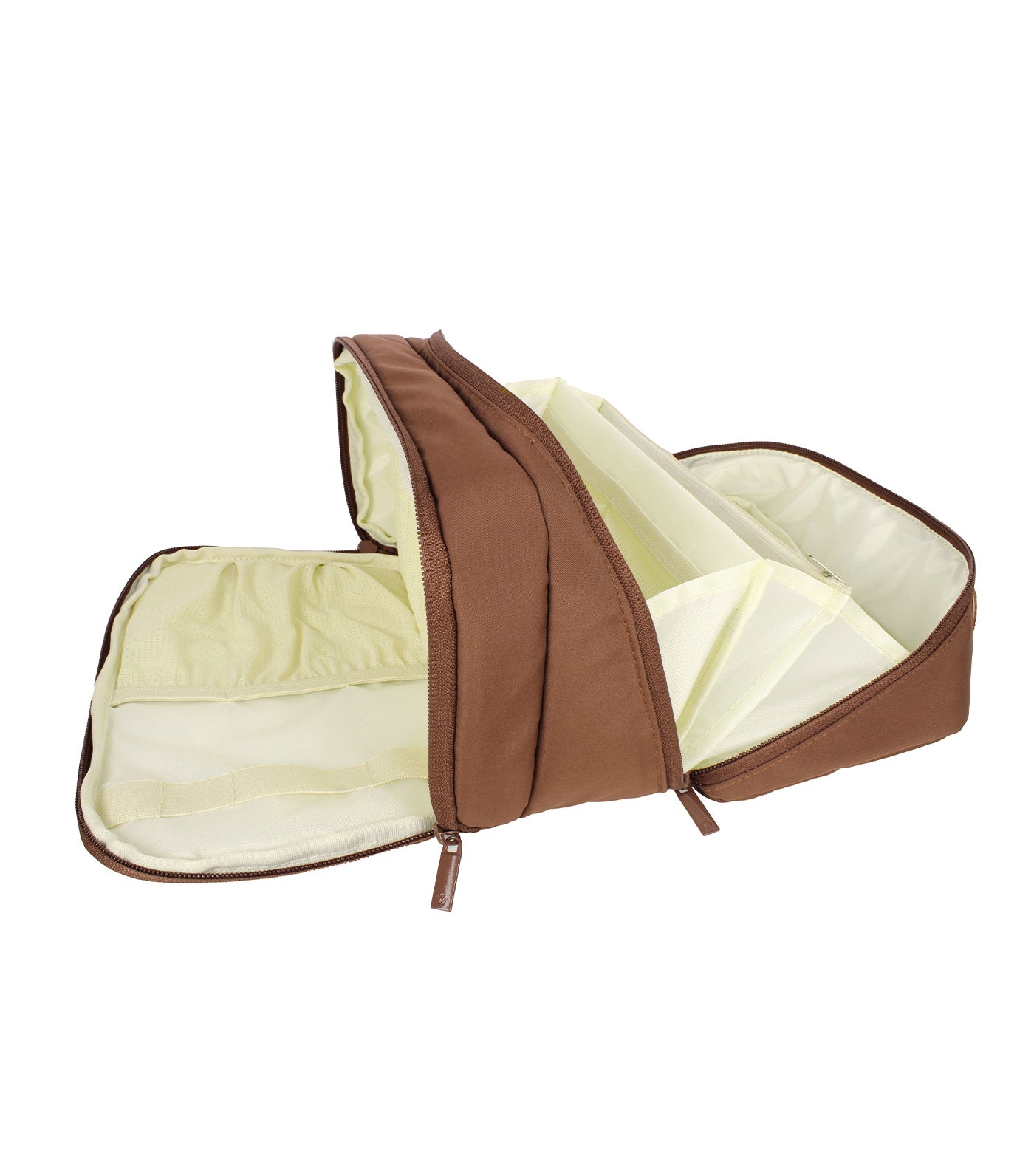 Essential Zip Pouch Walnut