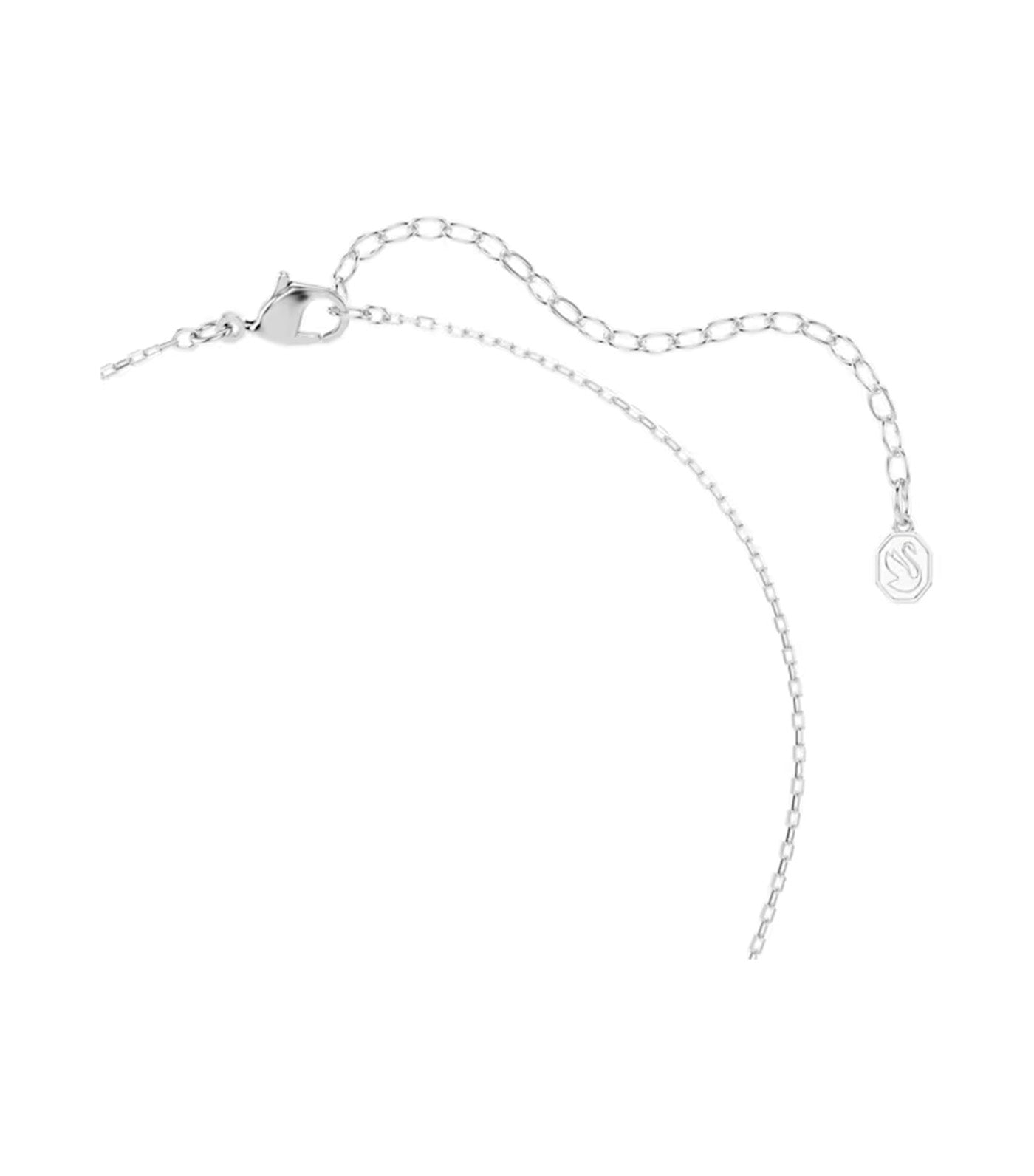 Chroma Pendant Mixed Cuts, Multicolored, Rhodium Plated