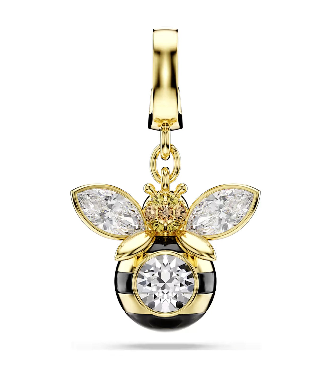 Idyllia Charm Mixed Cuts, Bee, Multicolored, Gold-Tone Plated