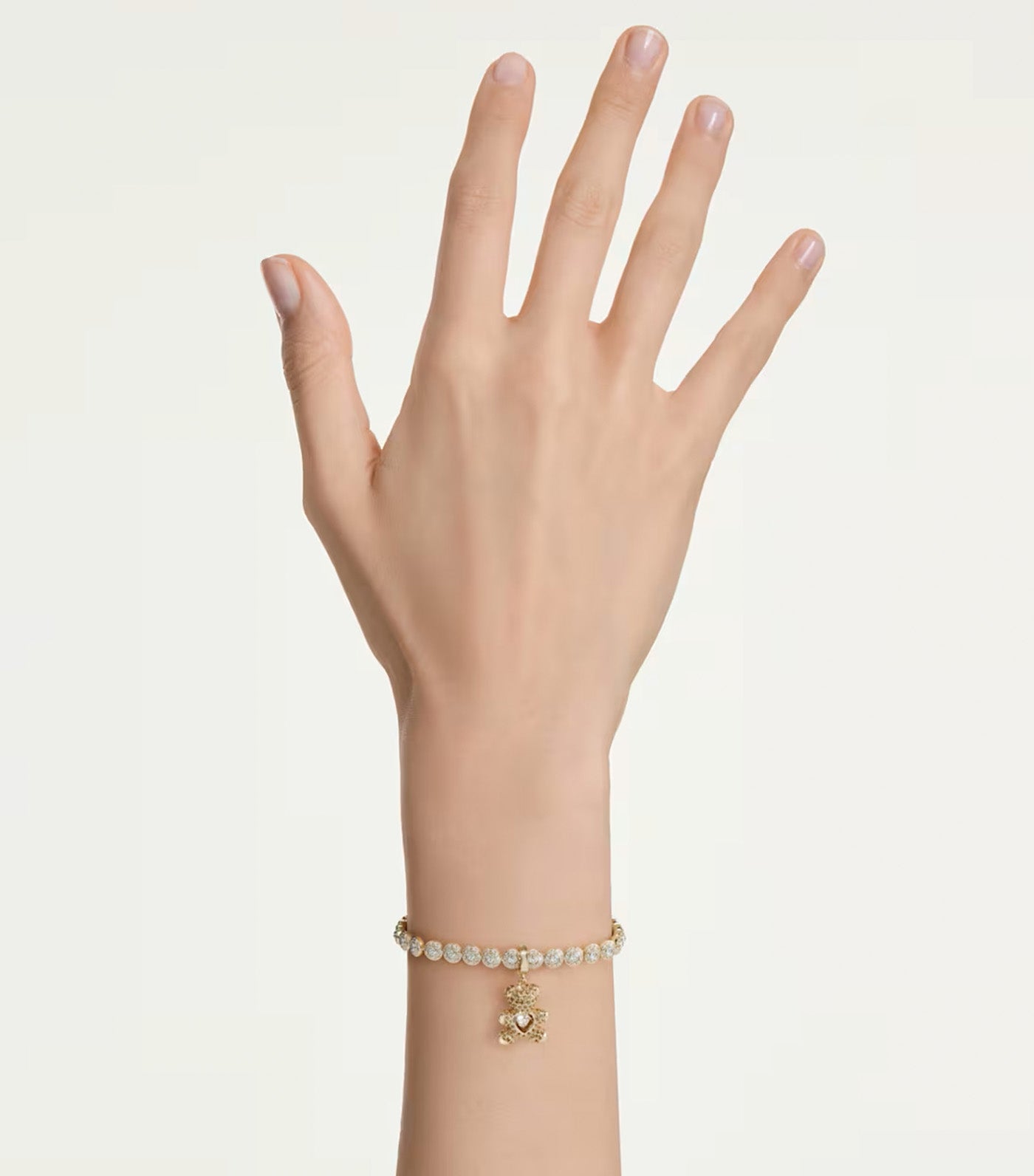 Idyllia Charm Mixed Cuts, Teddy, Gold Tone, Gold-Tone Plated