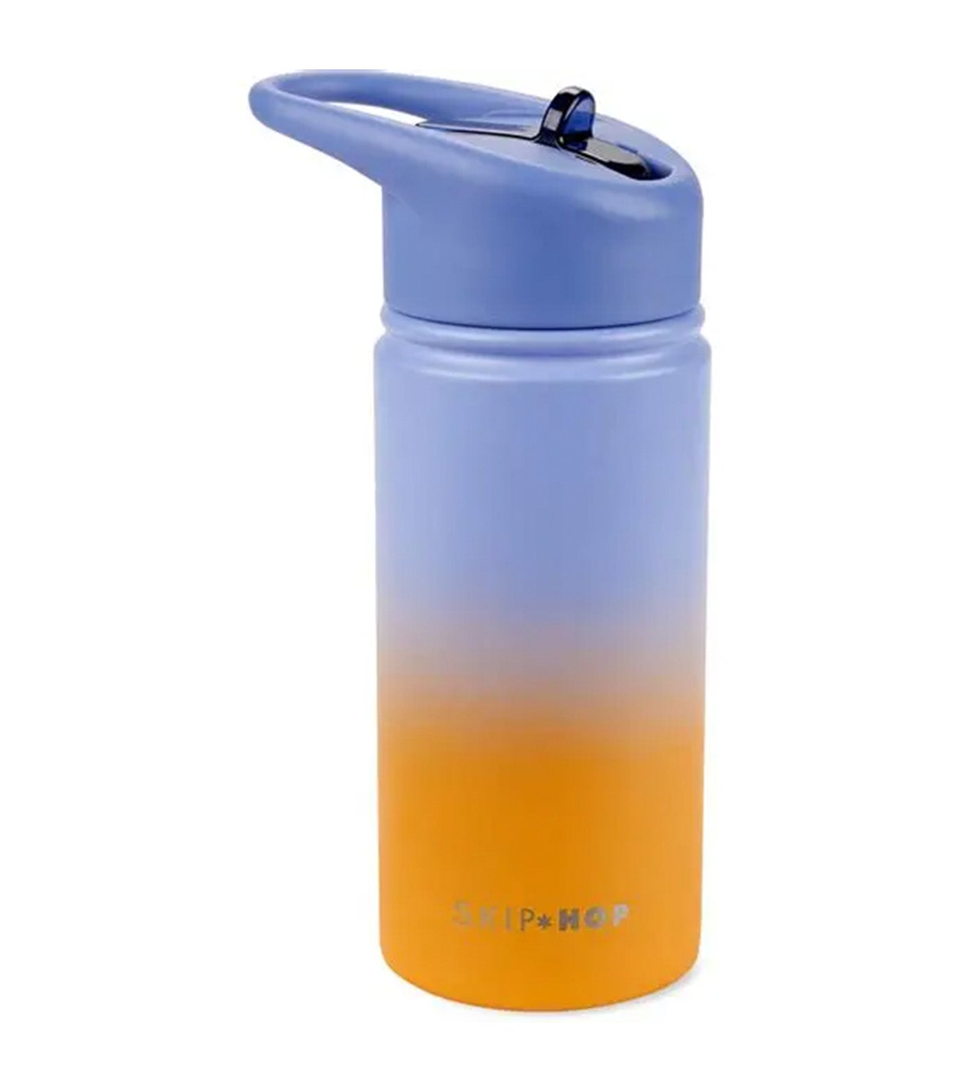 Skip Hop Wander Kids Stainless Steel Water Bottle Ombre Blue