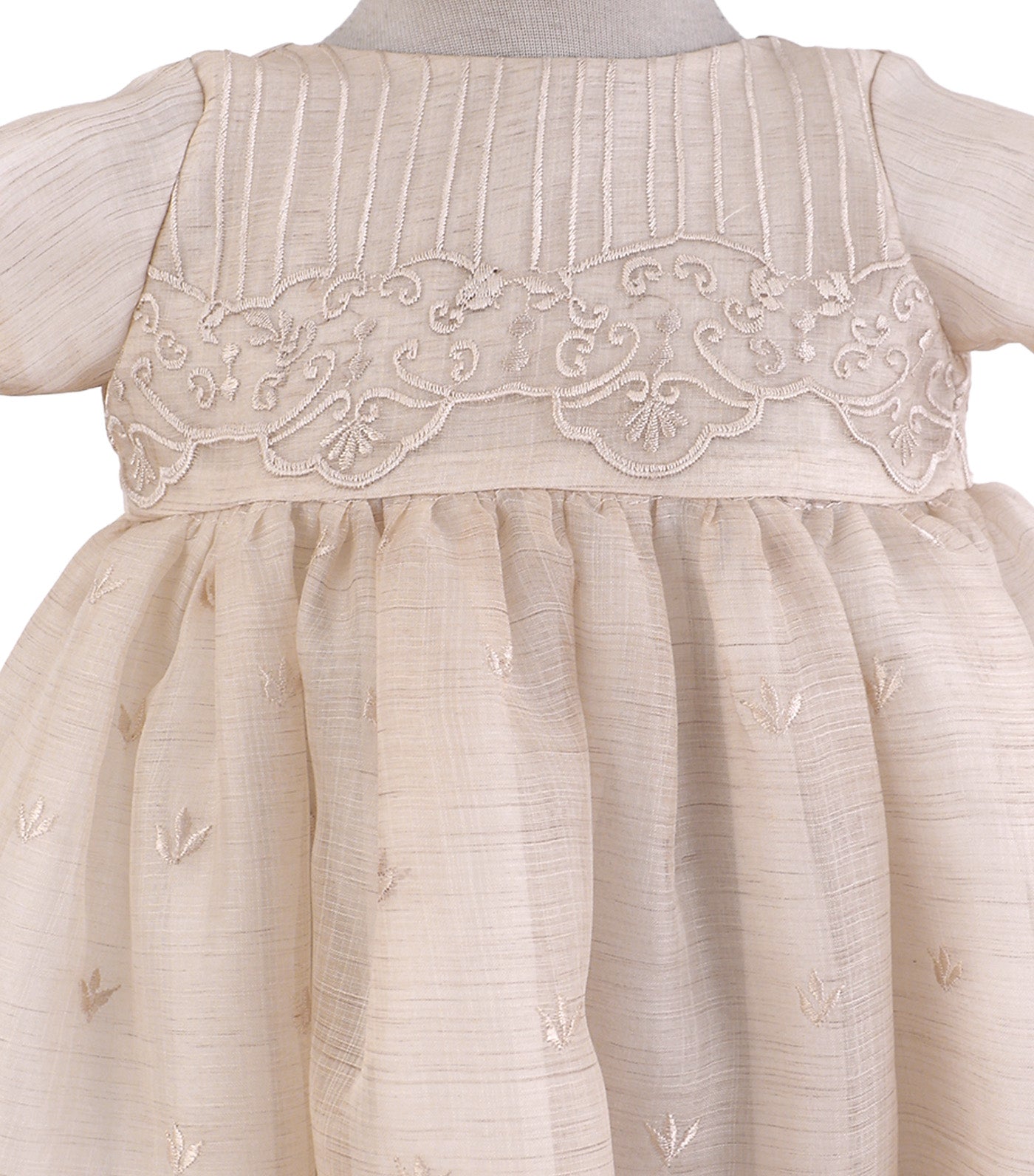 Girls Baptism Gown Fence