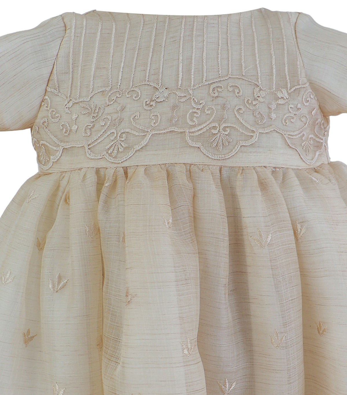 Girls Baptism Gown Fence