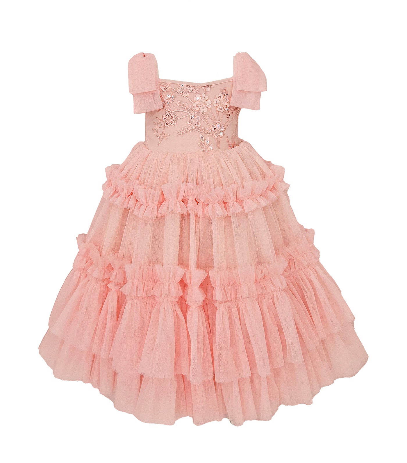 Laila & Lyra Imogen Tutu Dress Peach