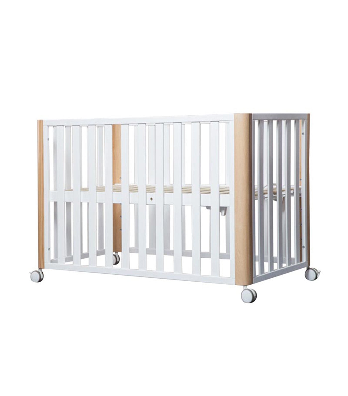 Hansel 5-in-1 Convertible Mobile Crib
