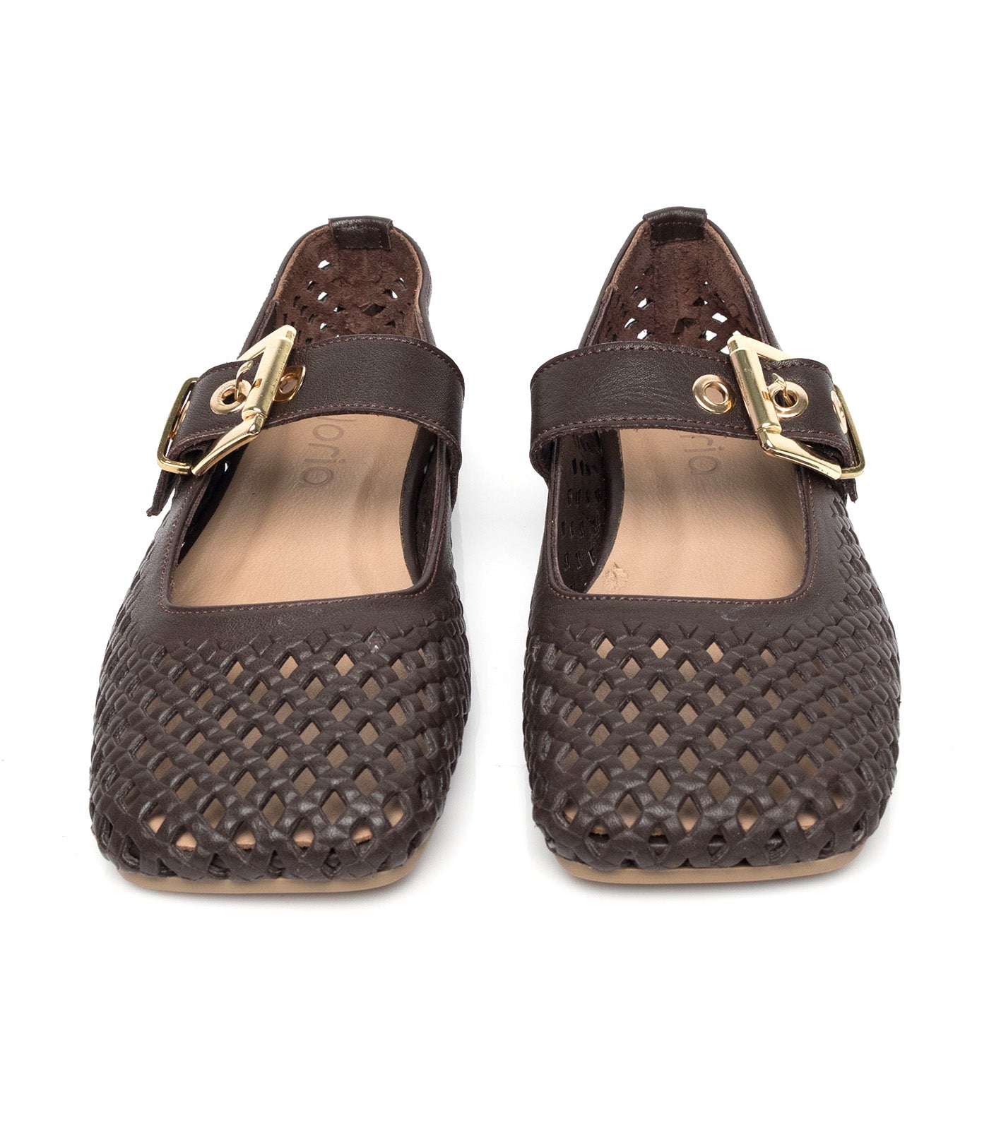Gloria Ballet Flats Brown