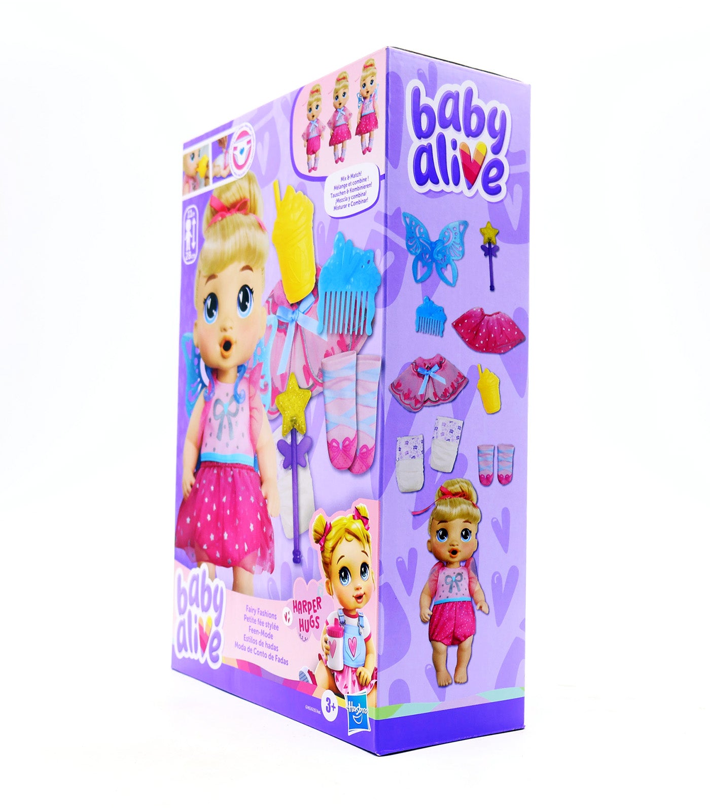 Baby Alive Fairy Fashions Harper Hugs Baby Doll