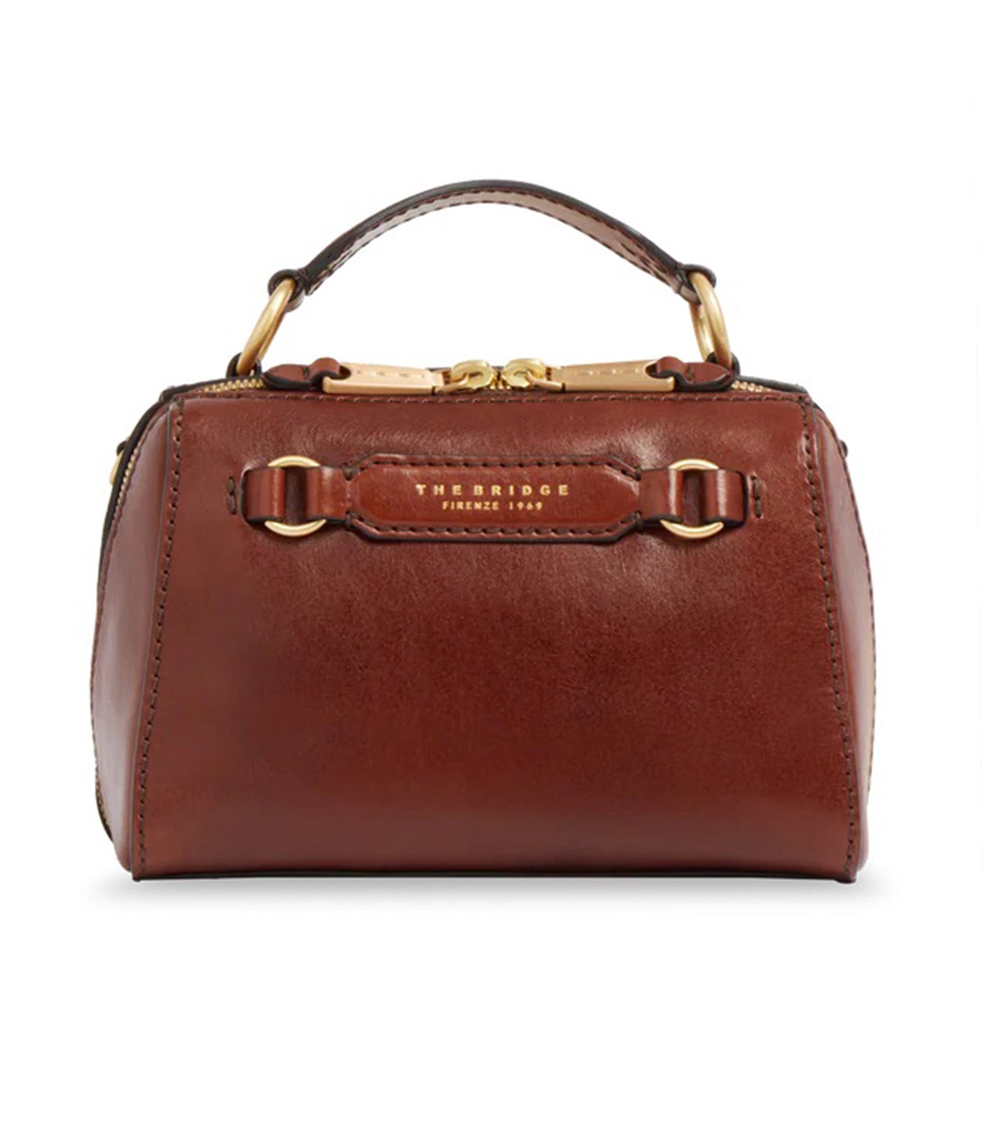 Laura Leather Handbag with Removable Shoulder Strap