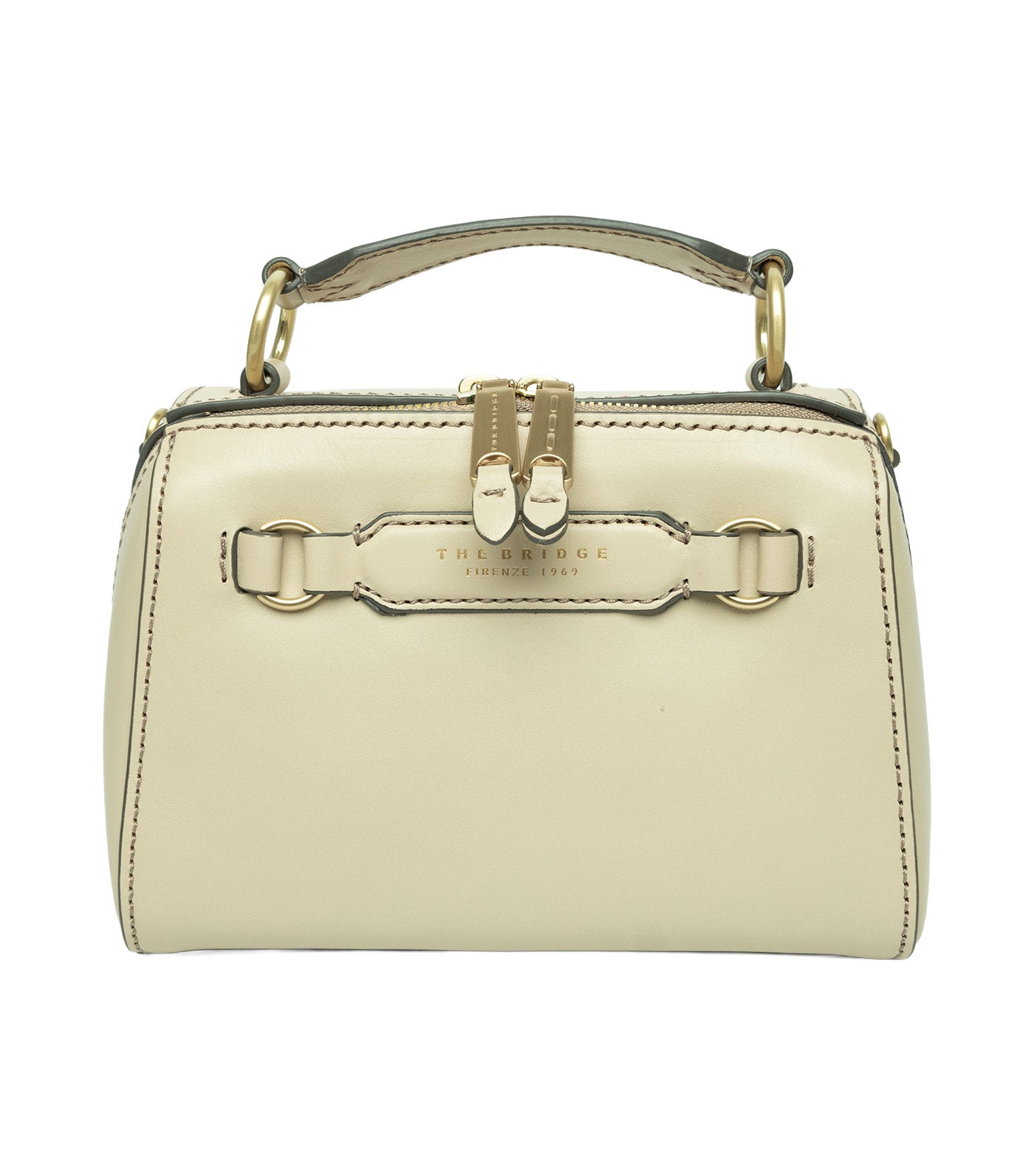 Laura Leather Handbag with Removable Shoulder Strap