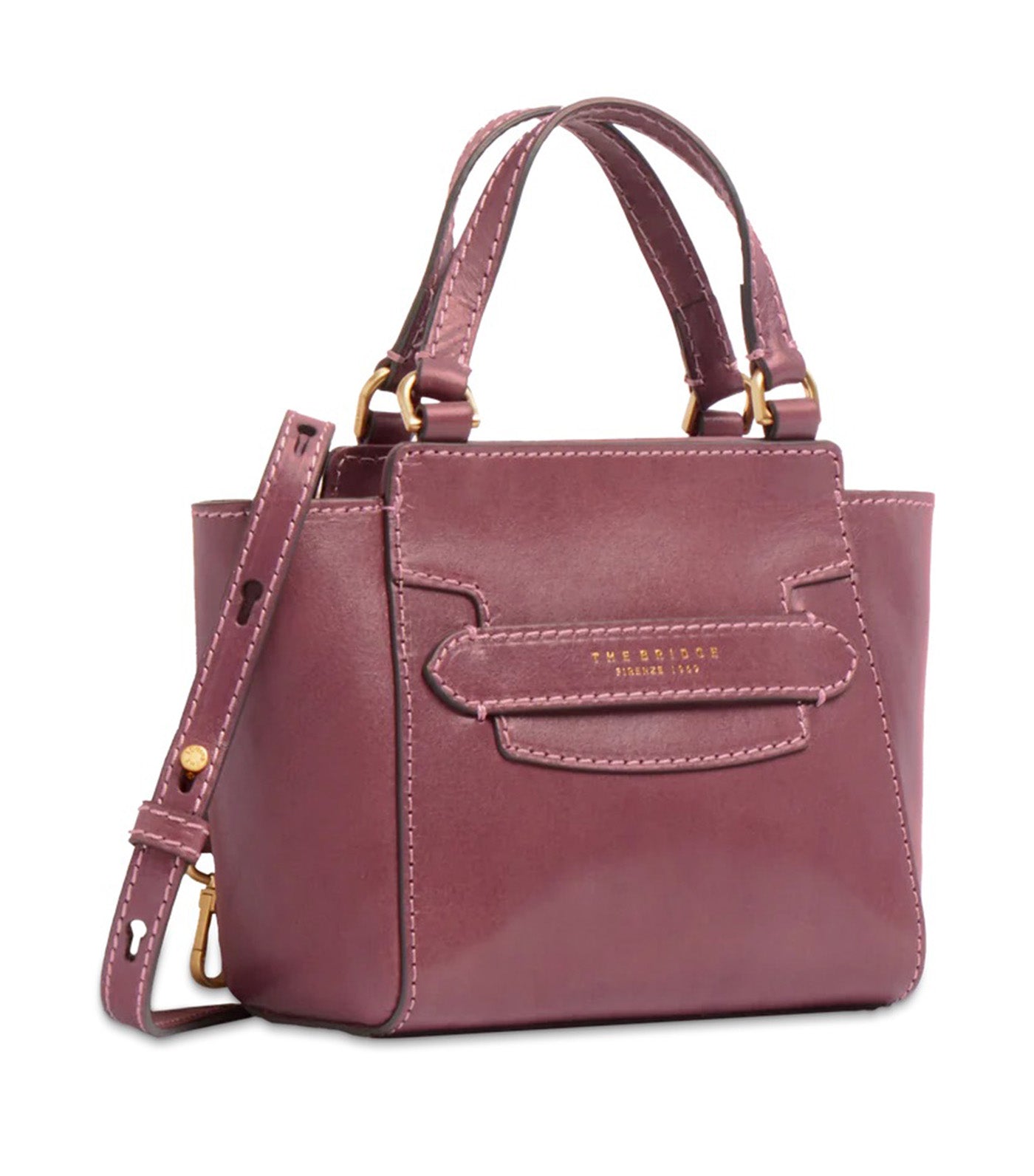 Lucrezia Women’s Leather Bag with Removable Shoulder Strap