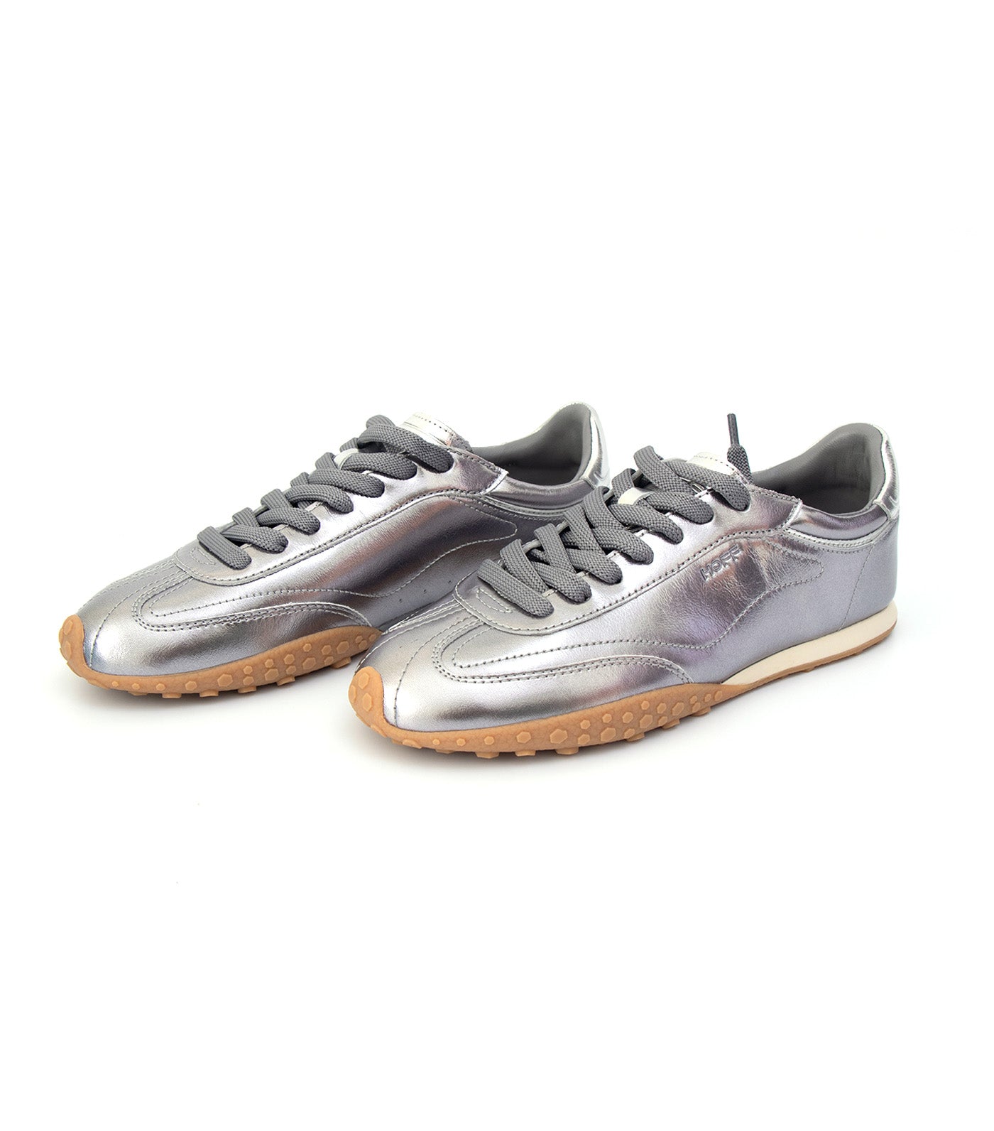 Bridge Metallic Woman Sneakers Silver