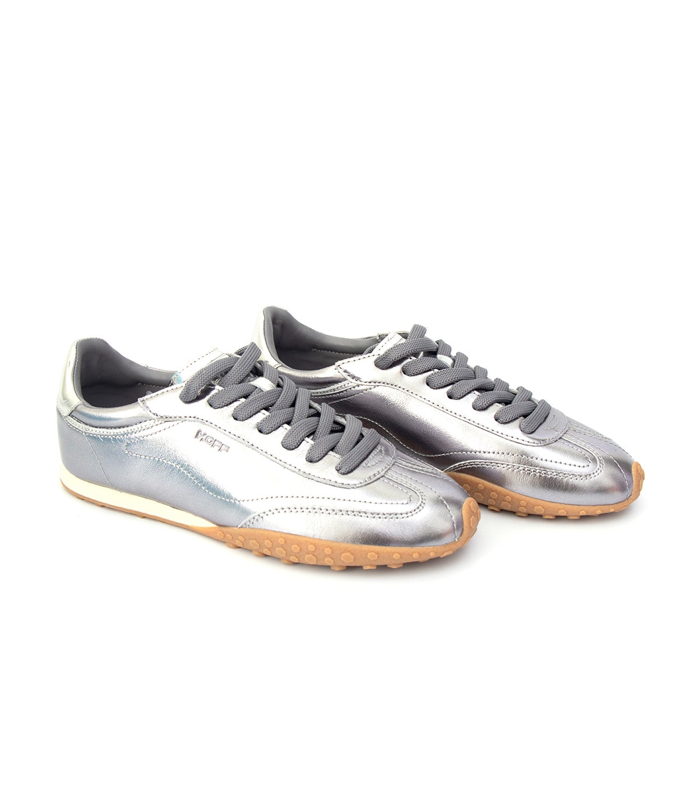 Bridge Metallic Woman Sneakers Silver
