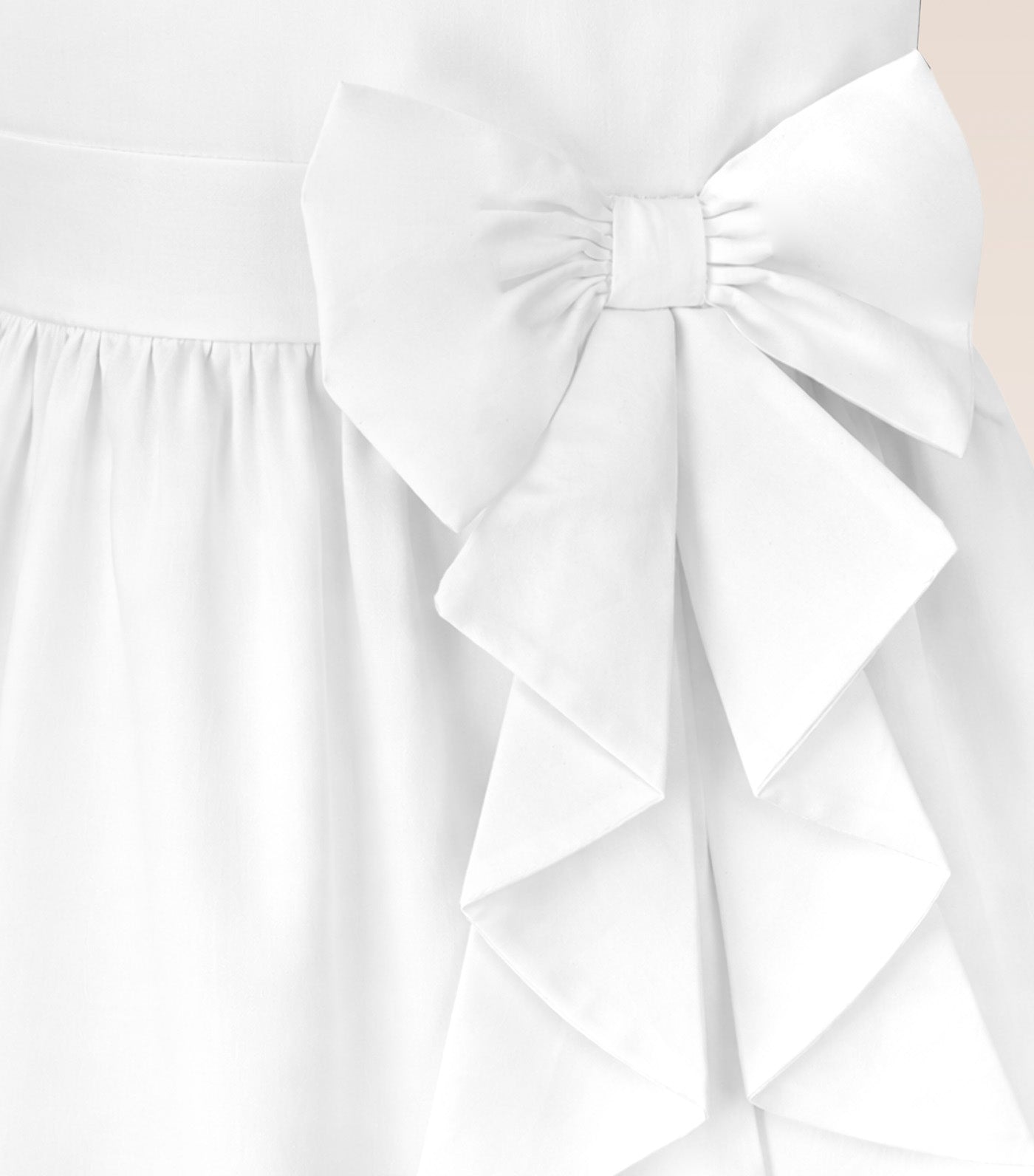 Vera Girls Communion Dress White