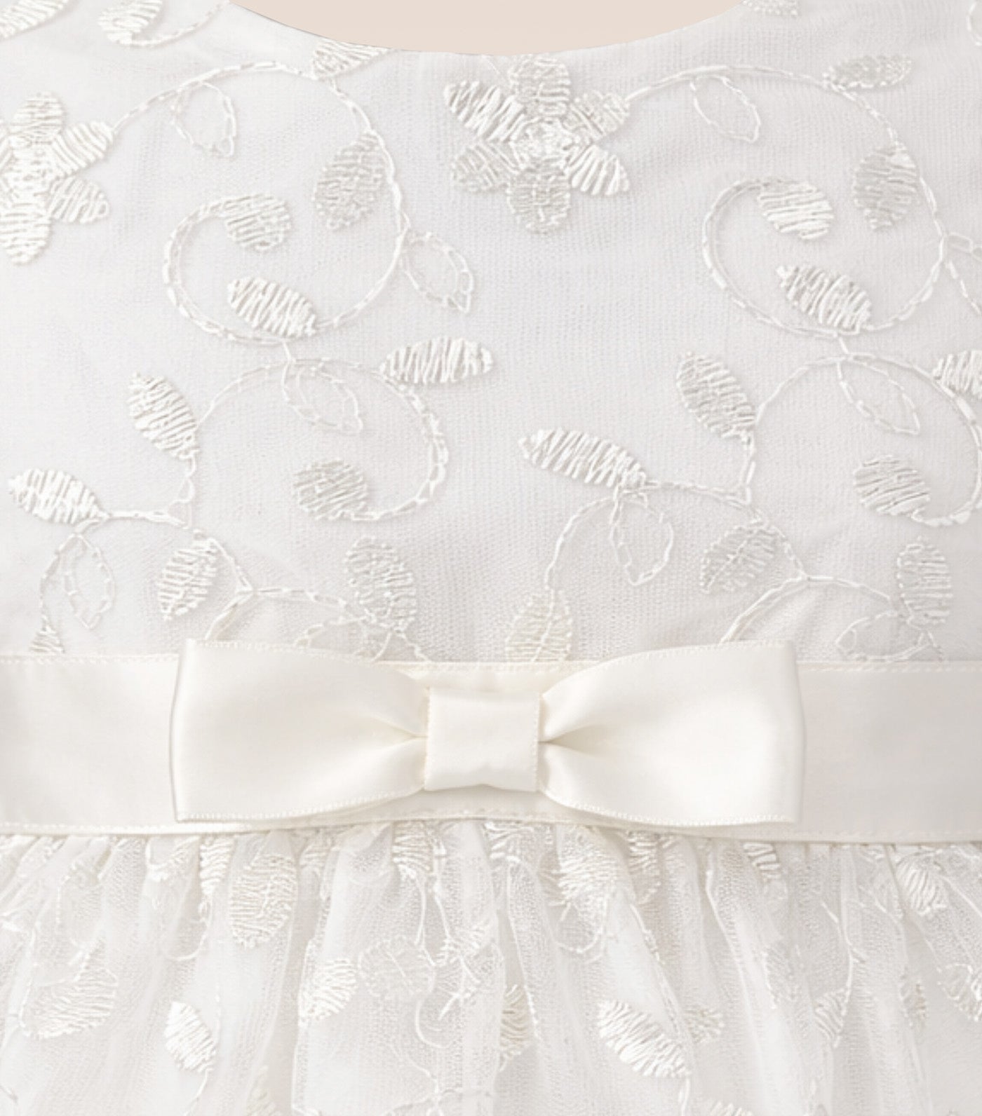 Ophelia Baby Girls Christening Gown Set Ivory