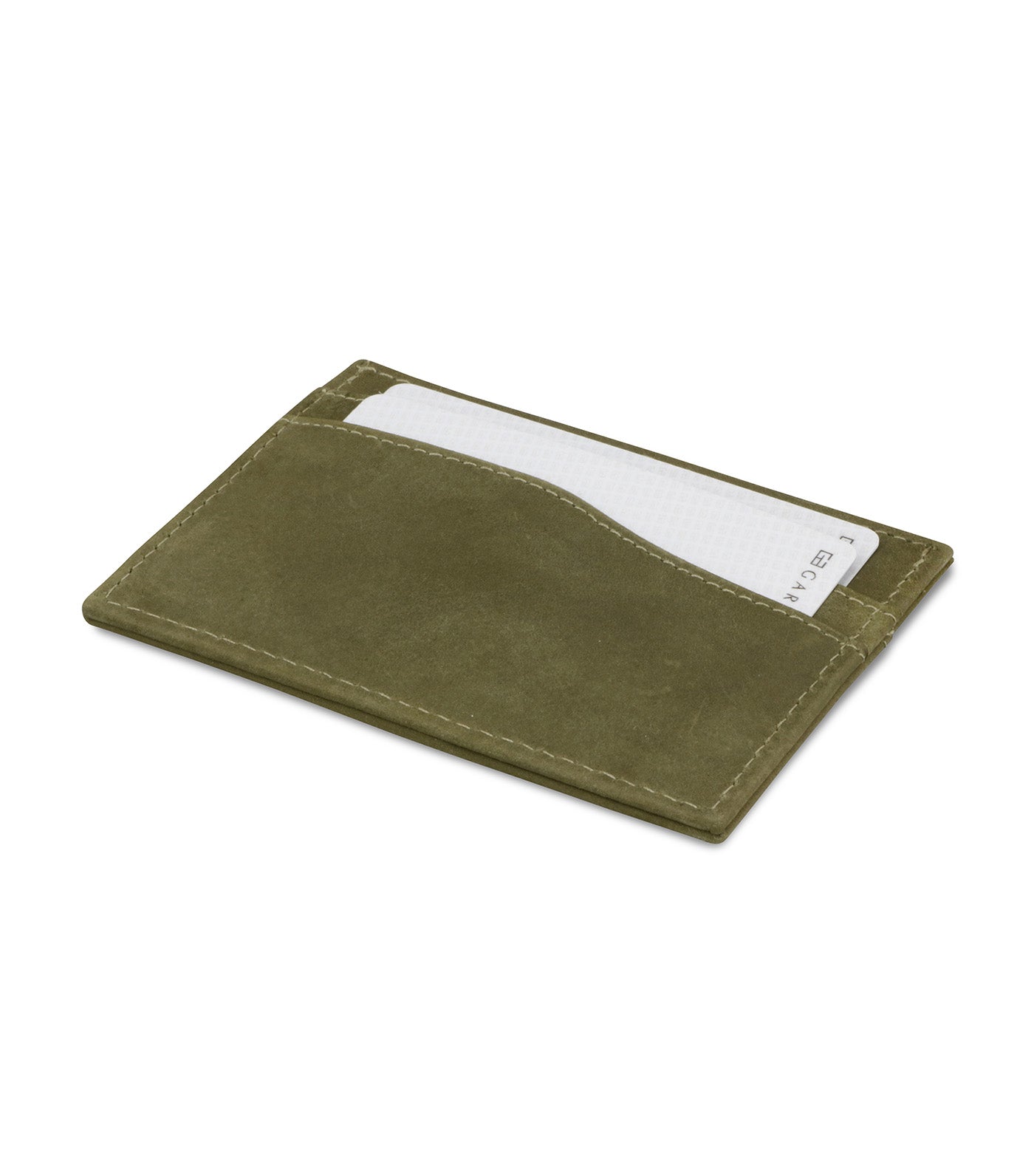 Garzini Leggera Card Holder Olive Green
