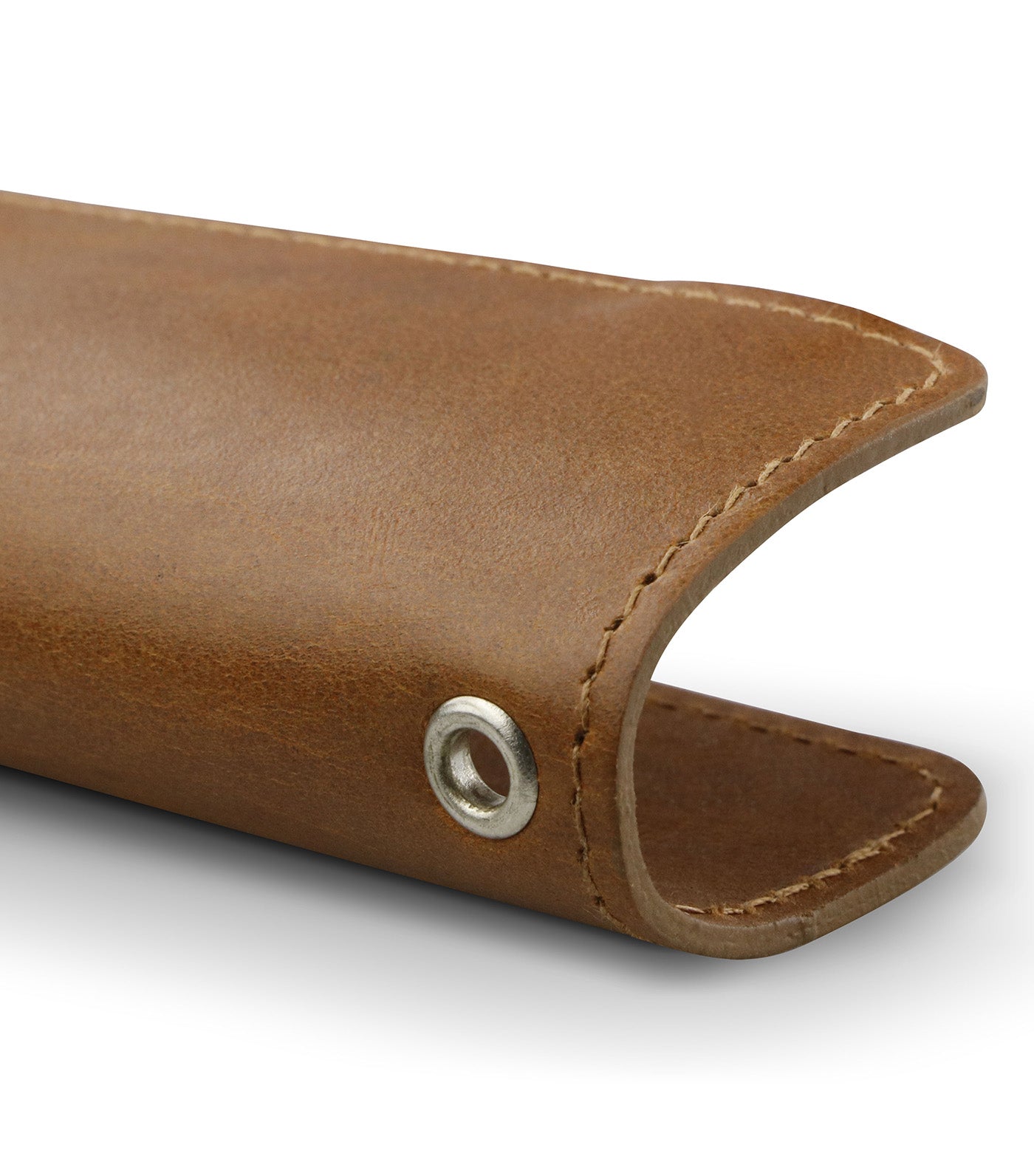 Garzini Lusso Key Holder Brushed Cognac