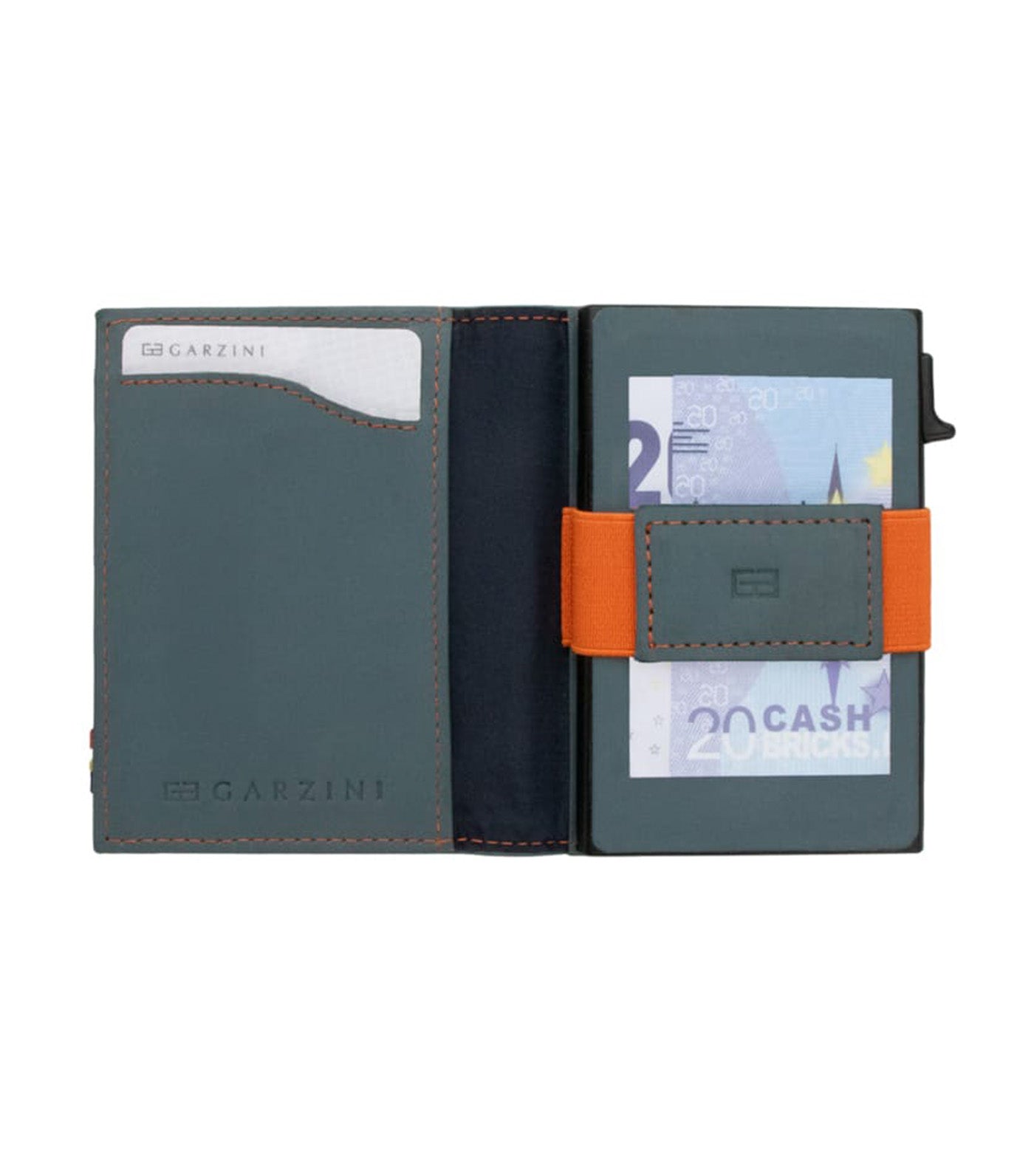 Garzini Metal Wallet Blue Orange/Multi