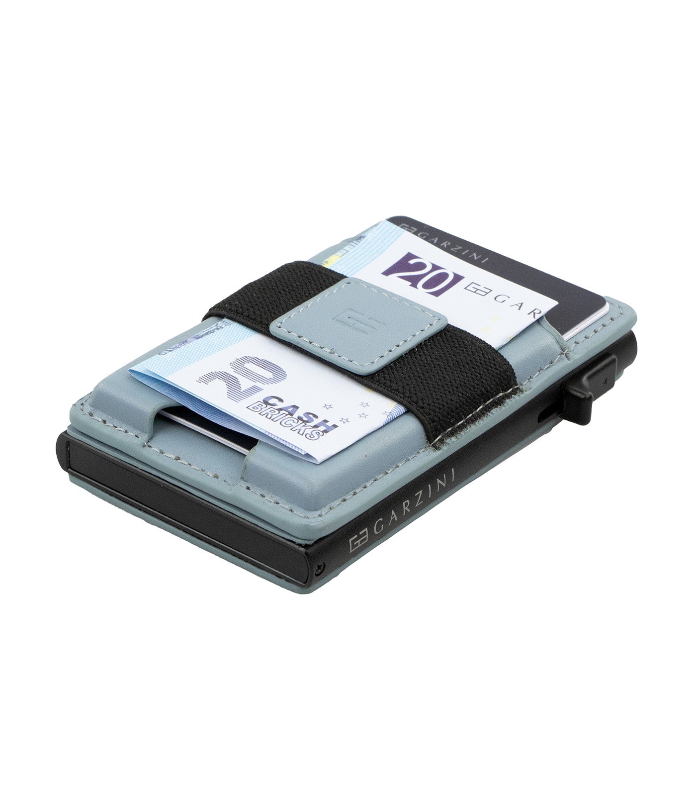 Garzini Magsafe Metal Wallet Blue