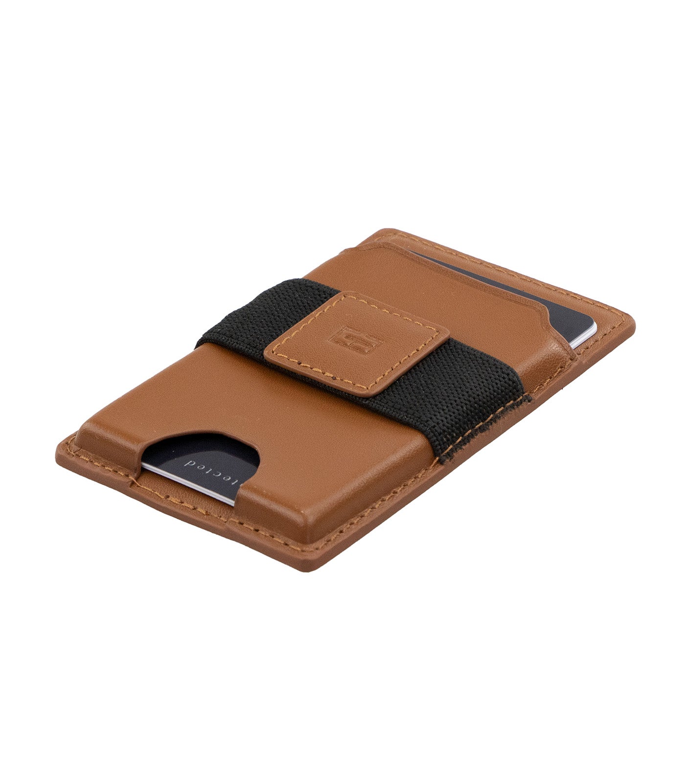 Garzini Magsafe Metal Wallet Brown