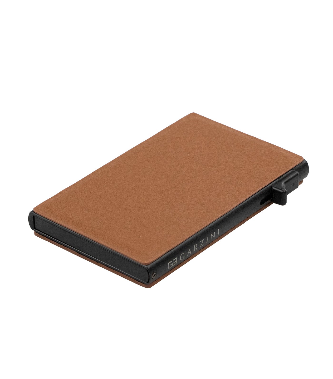 Garzini Magsafe Metal Wallet Brown