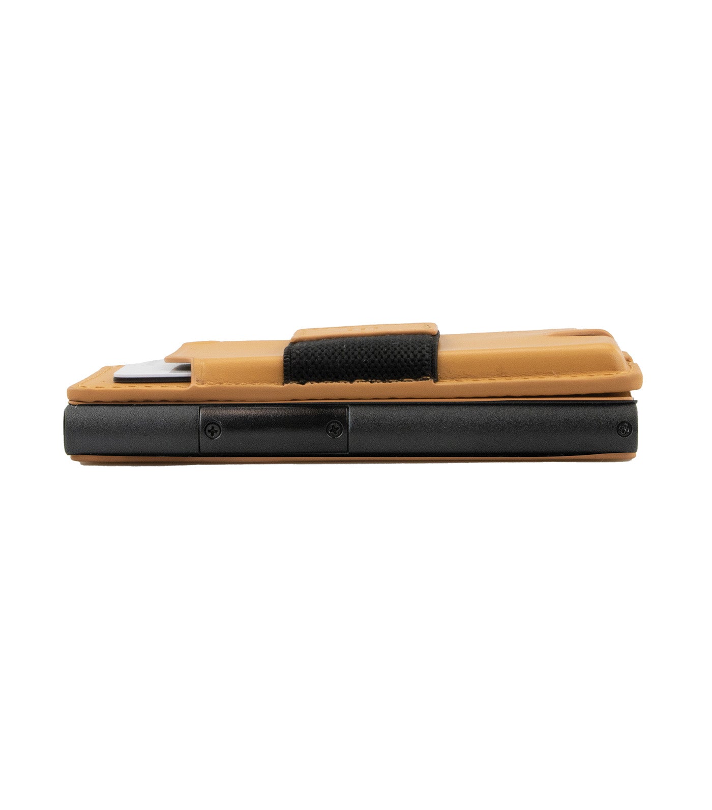 Garzini Magsafe Metal Wallet Cognac
